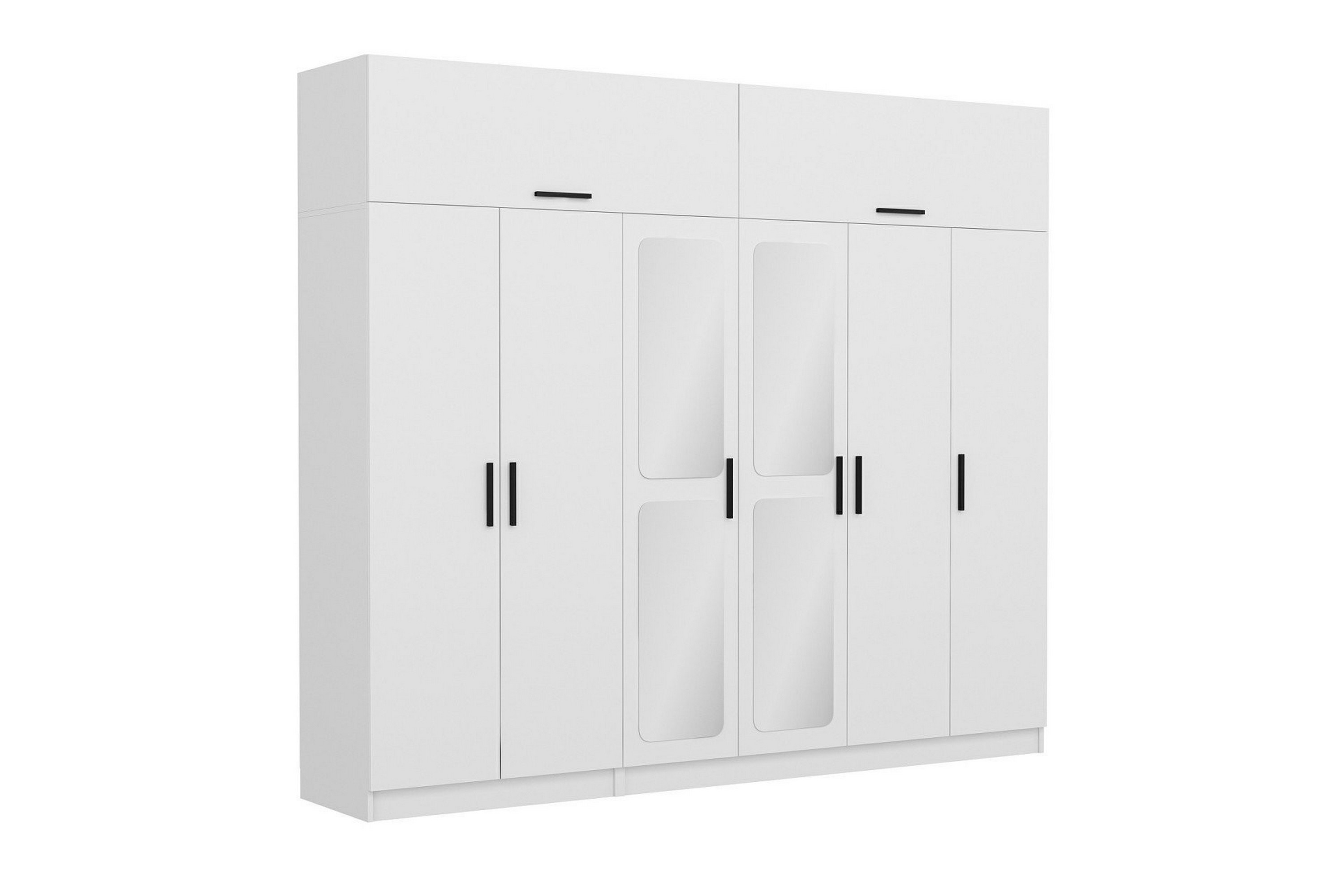 garderob cambrian 270x235 cm - vit