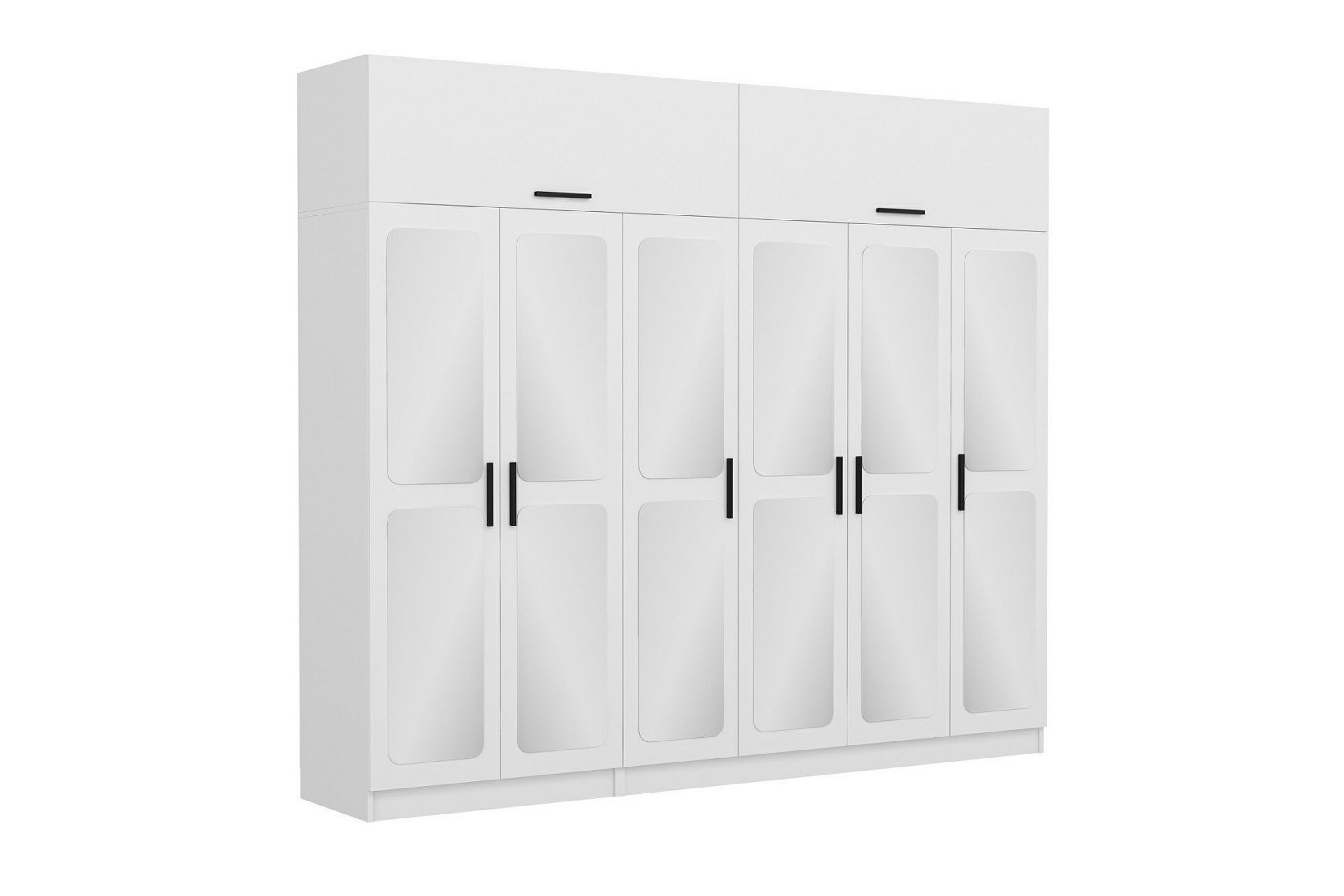 garderob cambrian 270x235 cm - vit