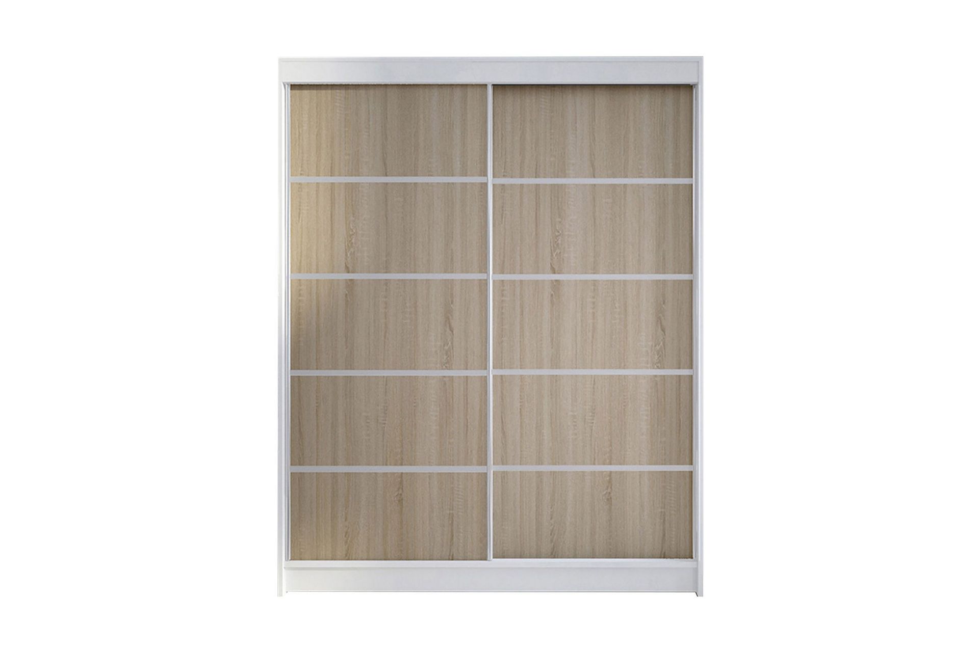 Garderob Camino LED-belysning - Vit/Ek