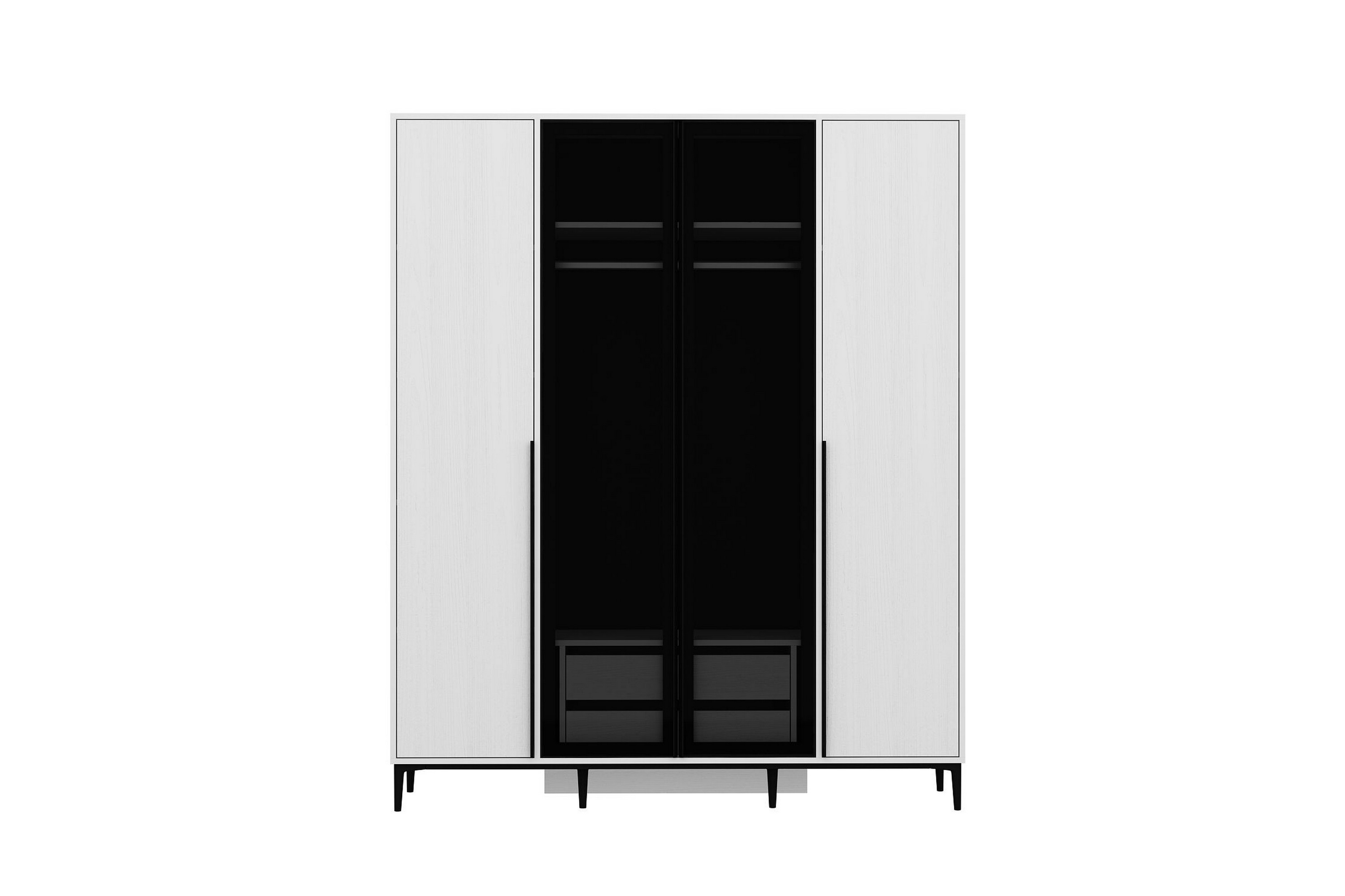 Garderob Elevate 180x218 cm Vit