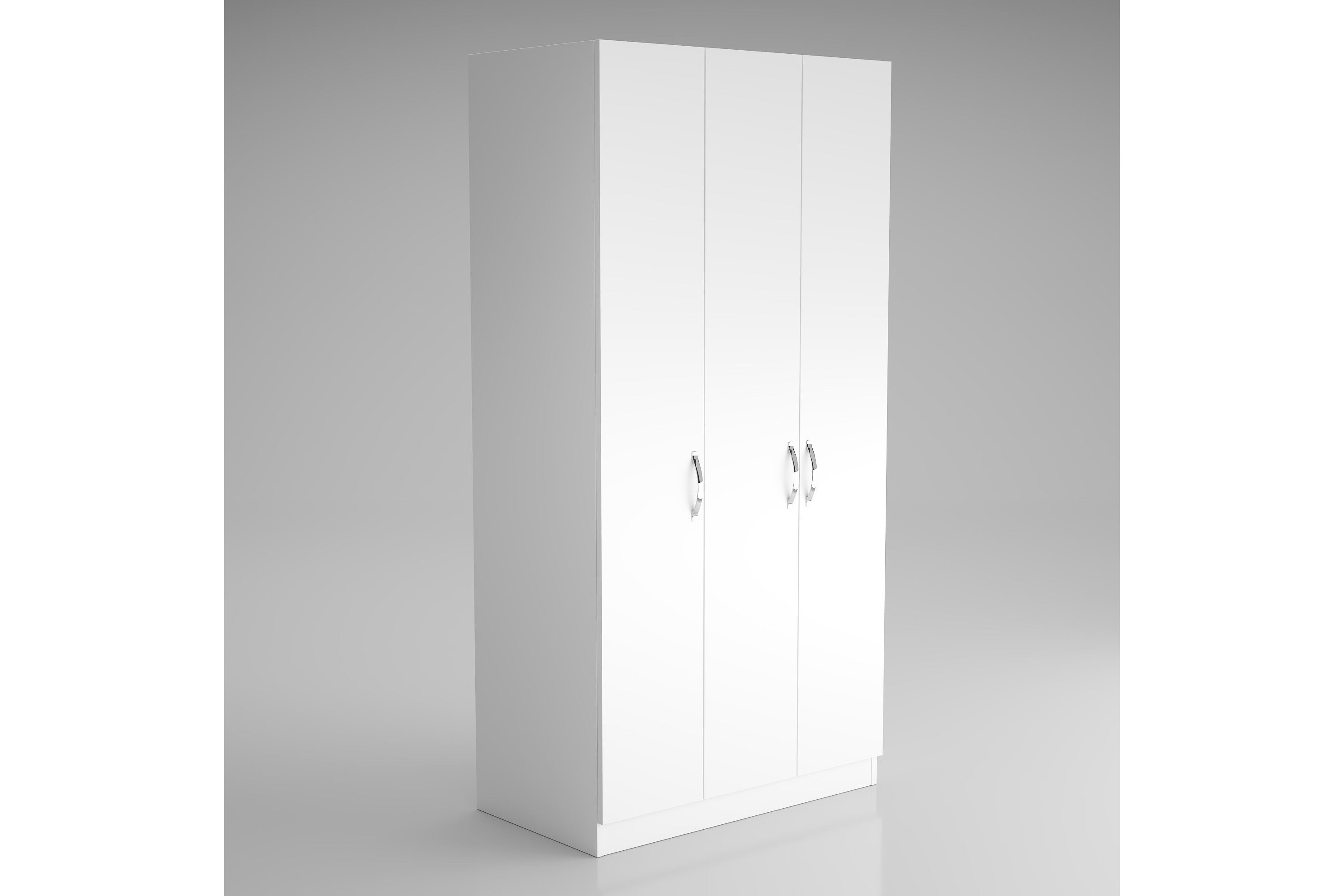Garderob Elspet 90x181 cm Vit