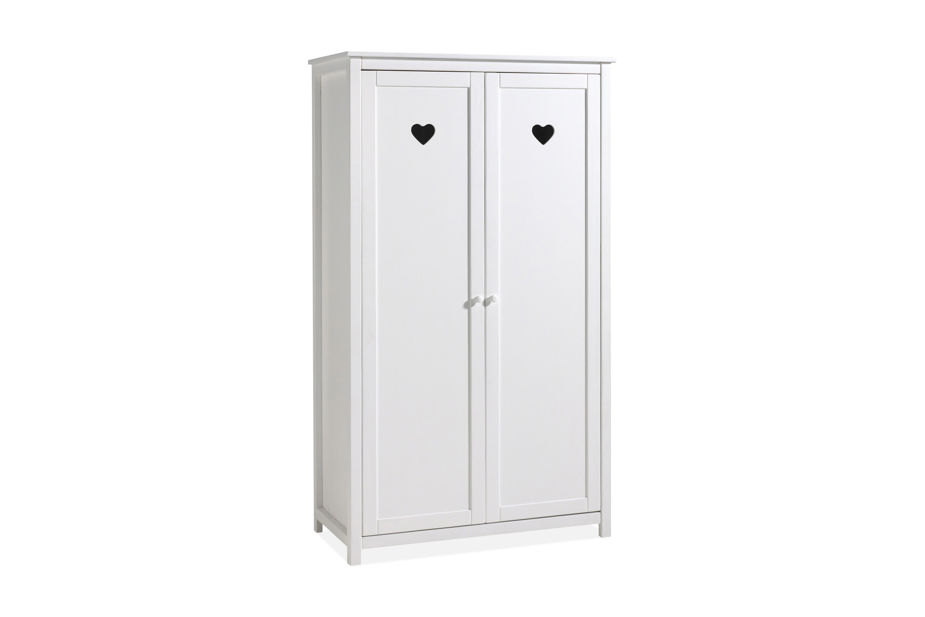 garderob hokeby 2 dörrar - vit