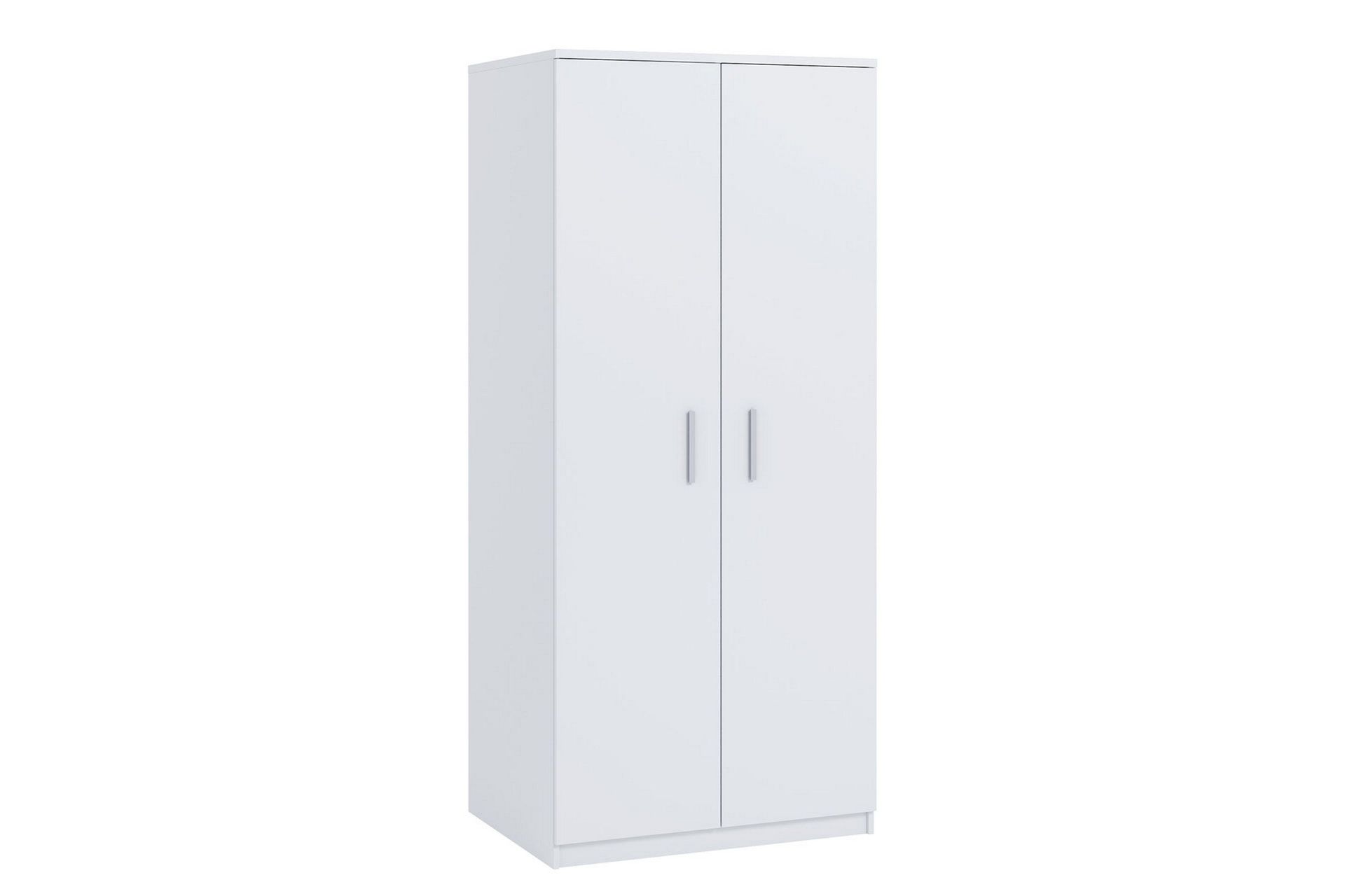 Garderob Julissa LED-belysning - Vit