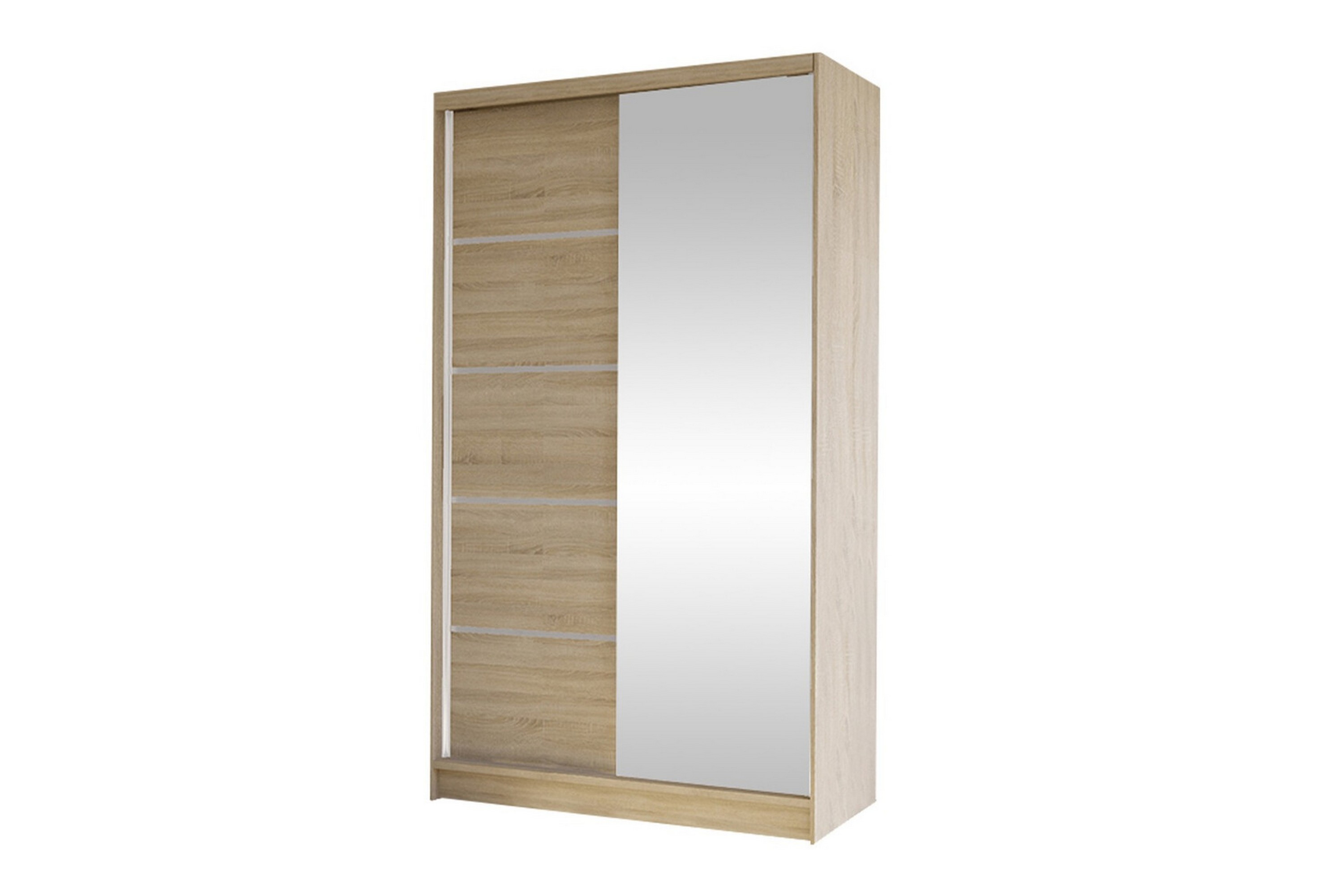 garderob m. spegel glenmore - brun