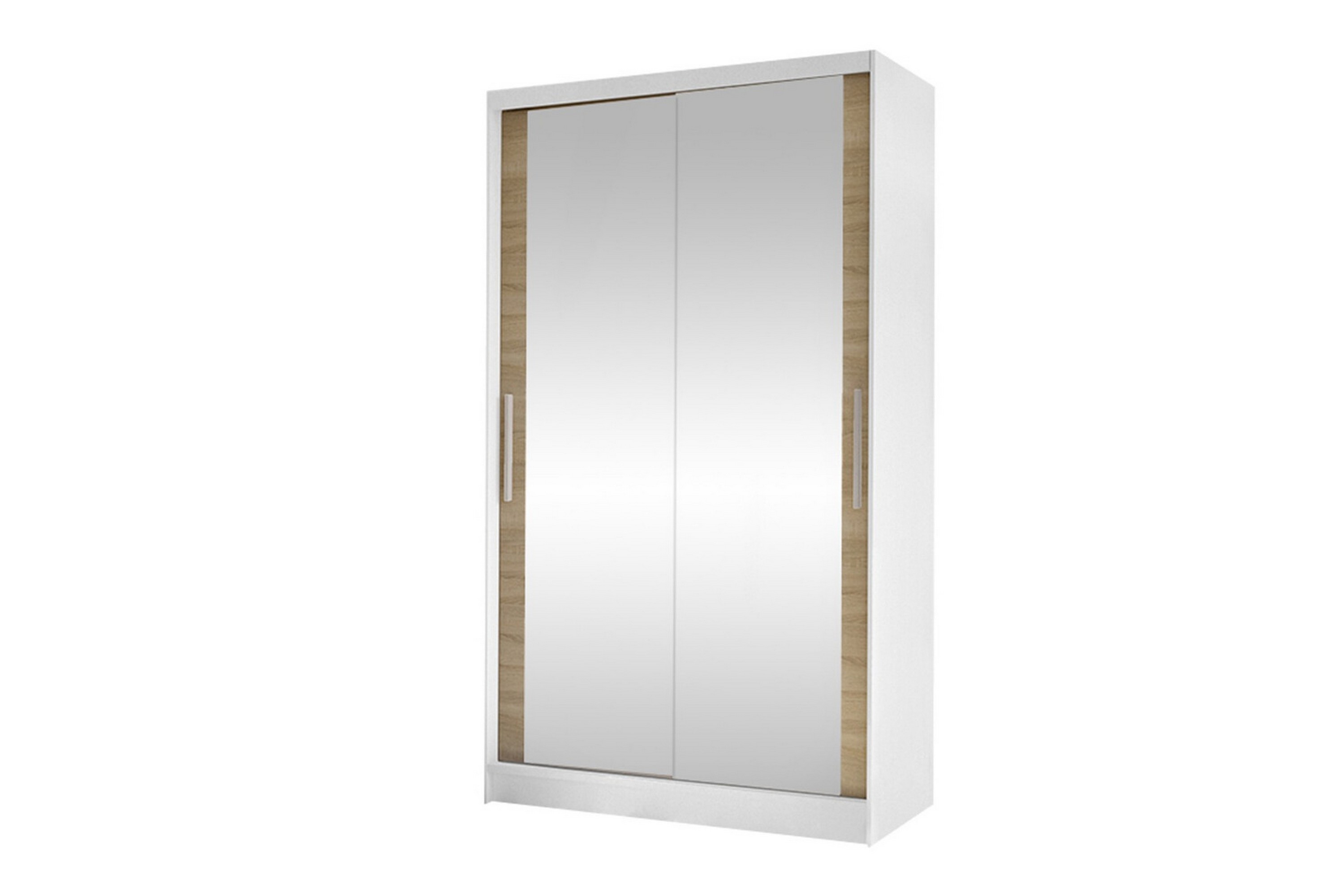 garderob m. spegel glenmore - vit