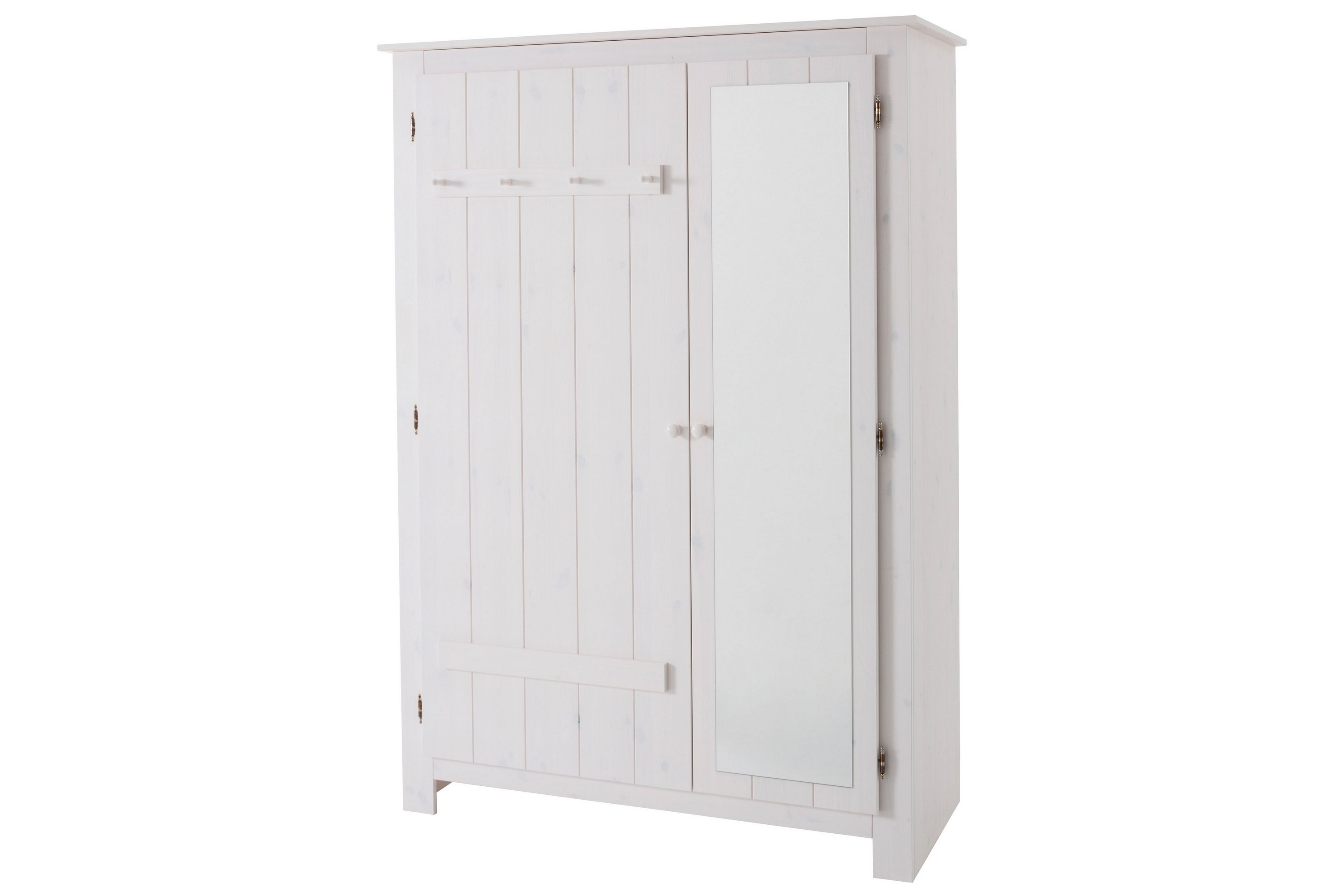 Garderob m-Spegel Mooglie Vit