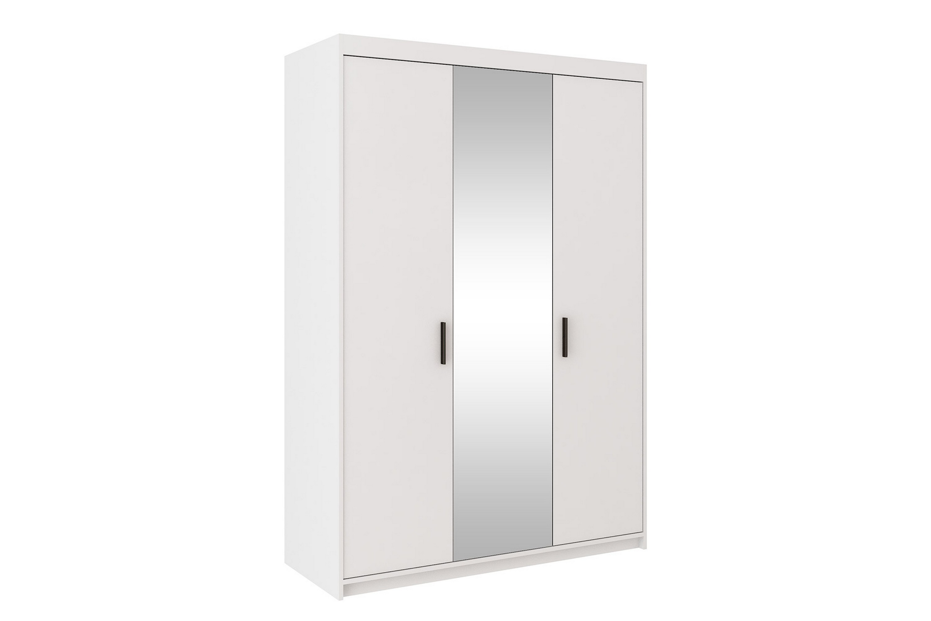 Garderob med Spegel Falcioni 133 cm Vit