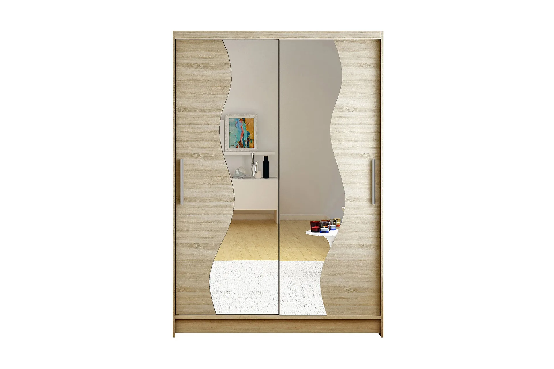 garderob miami 120x58x200 cm - beige