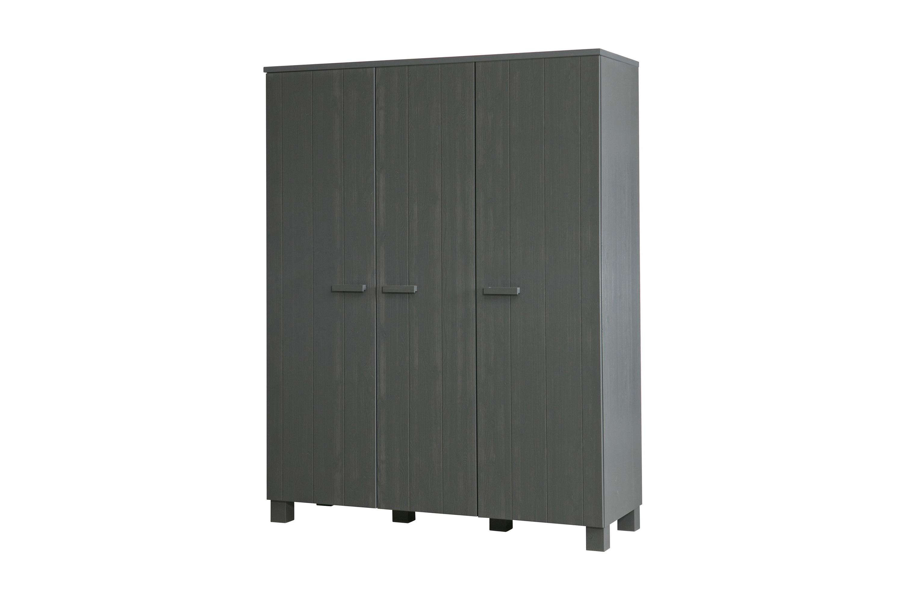 Garderob Mitchell 158 cm StålgråTall