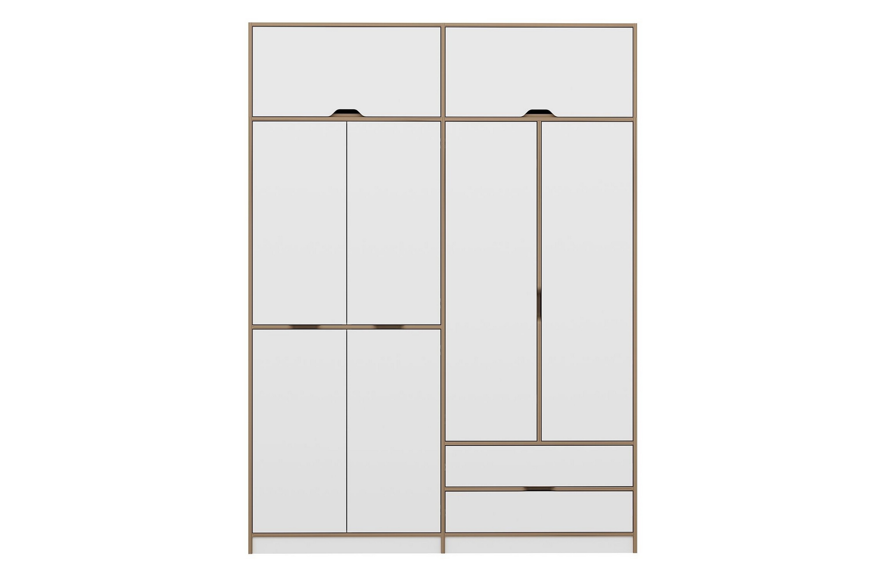 garderob munna 185x253 cm - vit