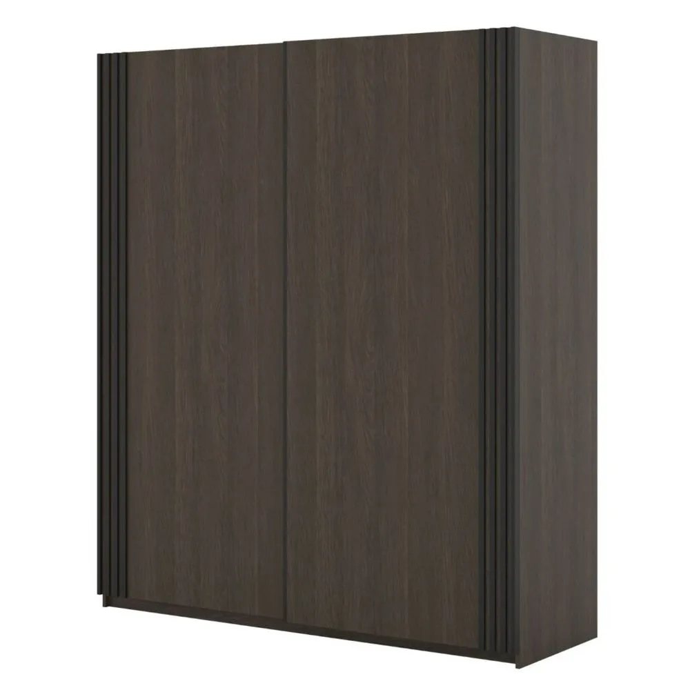 garderob niva bred 2 skjutdörrar - dunin-ek