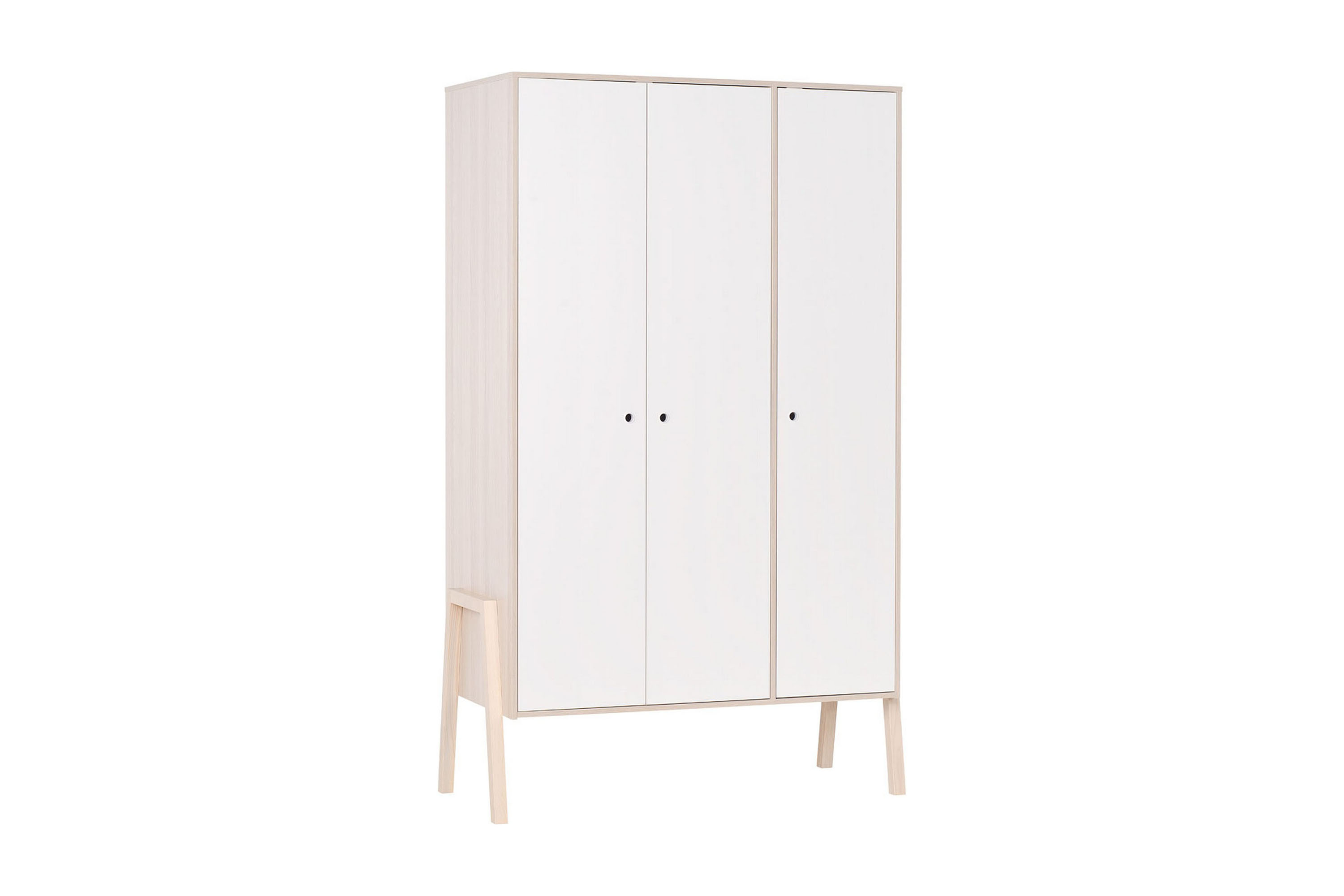 garderob spot trä/natur/vit - vox