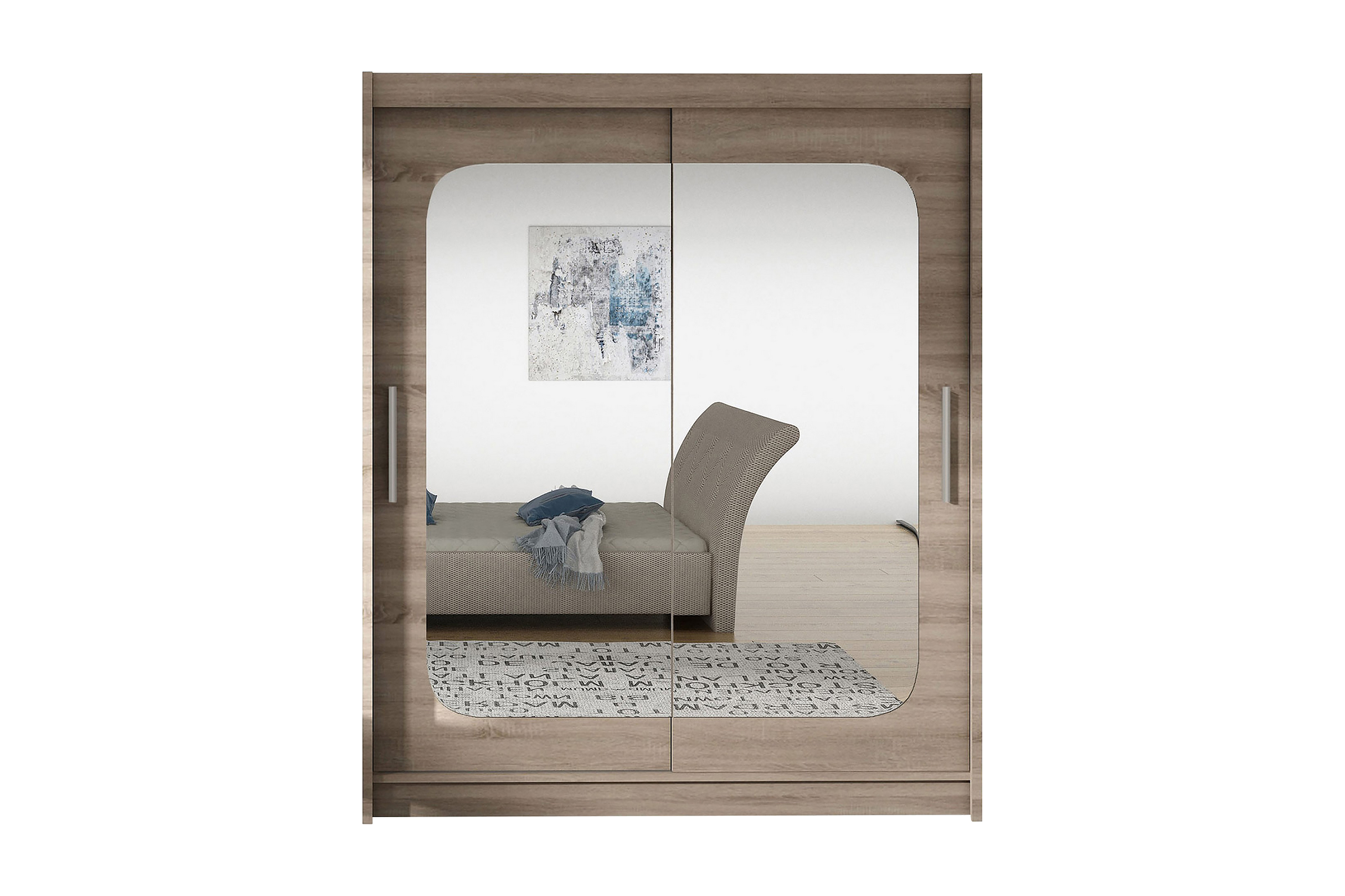 garderob west 150x58x200 cm - beige