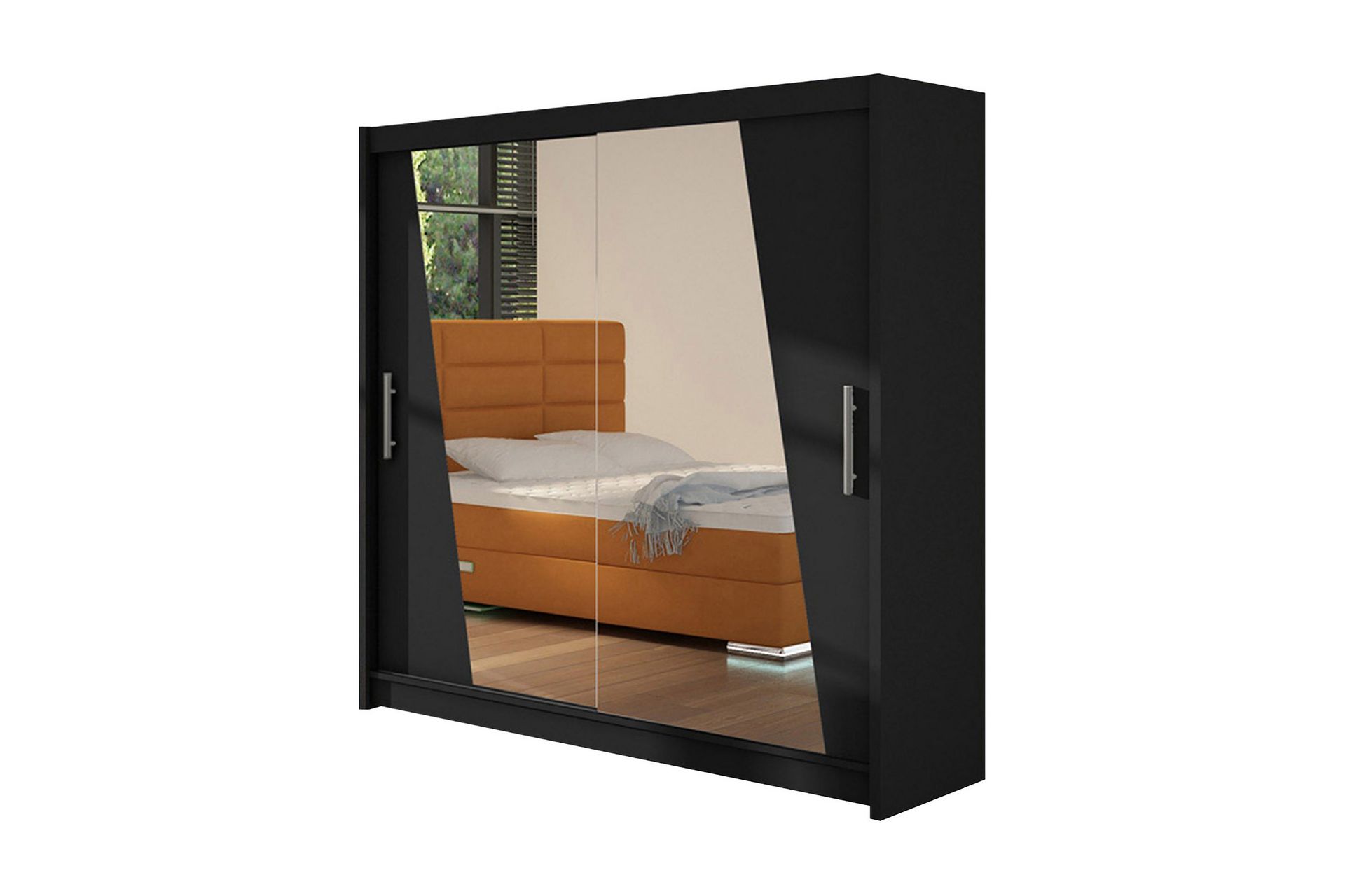 garderob prag led-belysning - svart