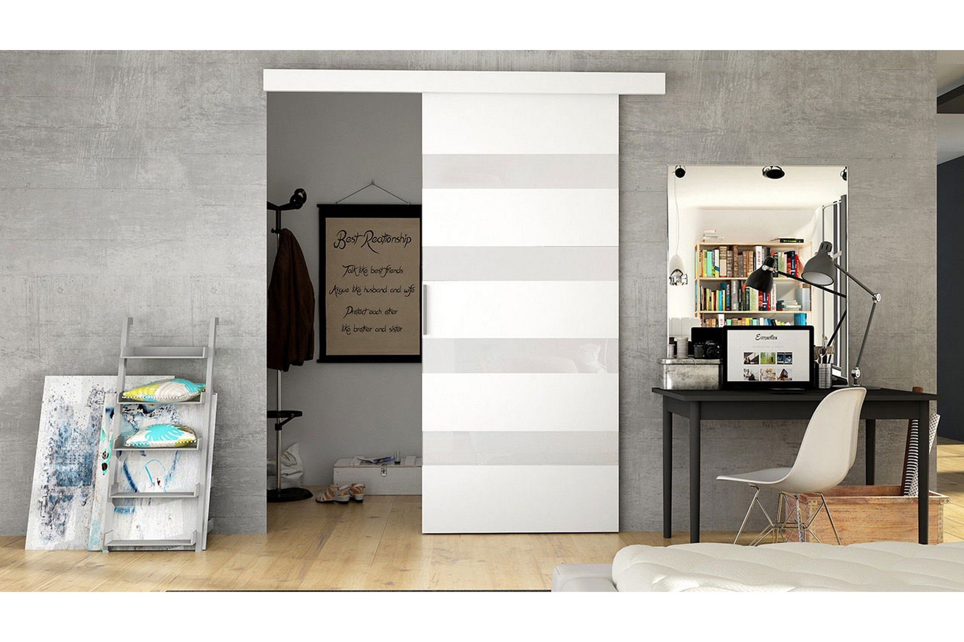 Nemanja Skjutd&ouml;rr - Vit