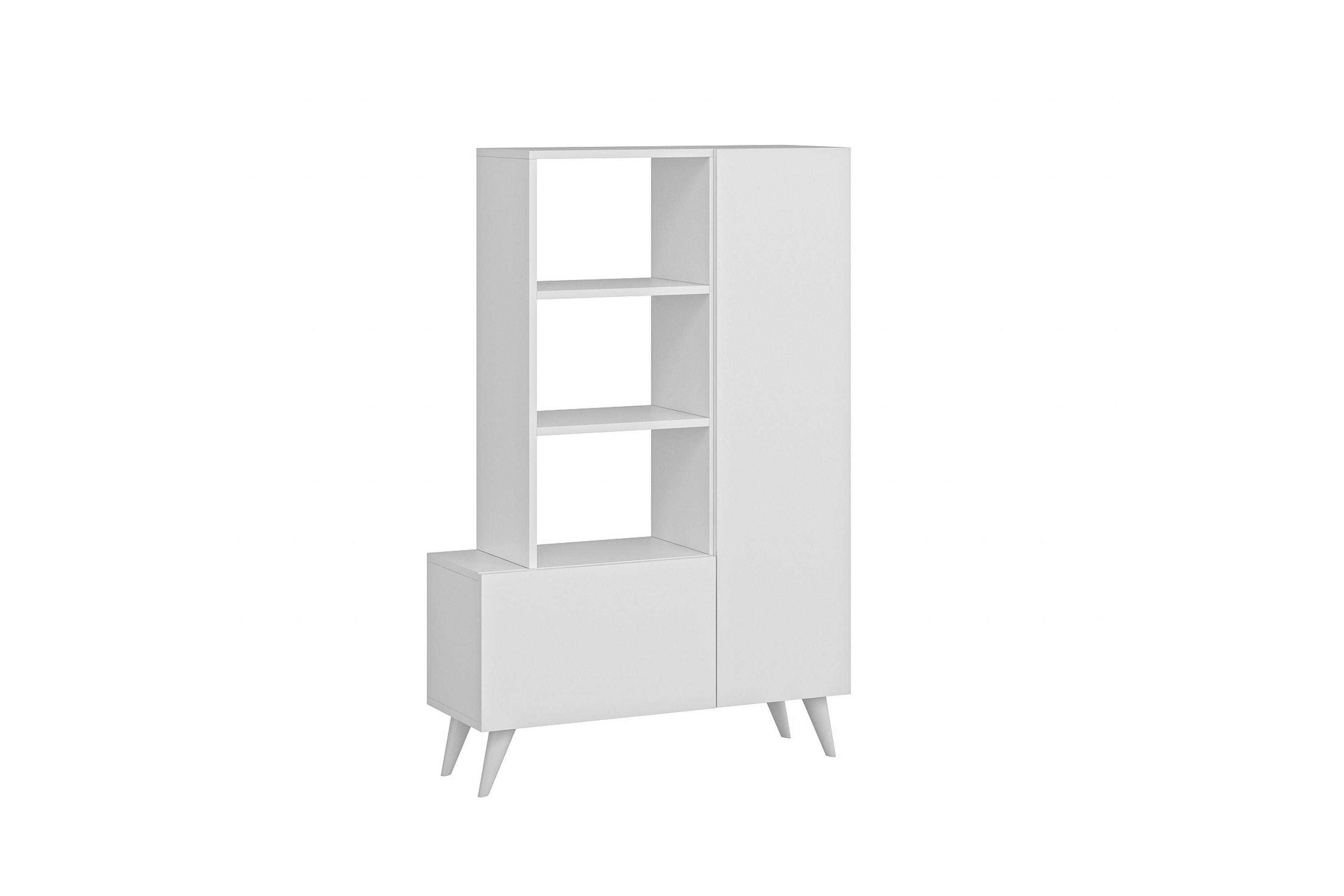 Skohylla Agostina Garderob 80x121 cm Vit Hanah Home