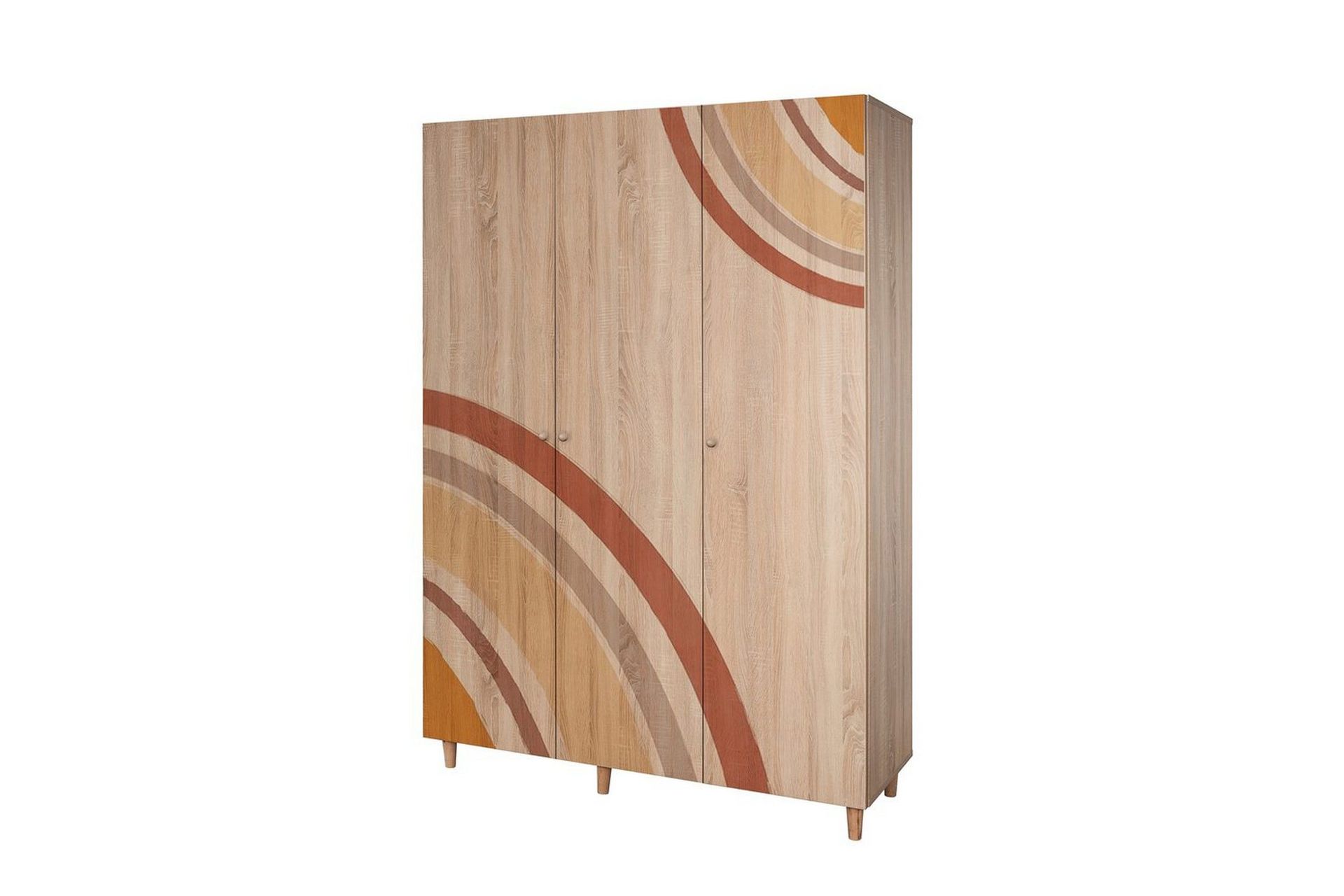 gladfield garderobsskåp 135x192 cm -