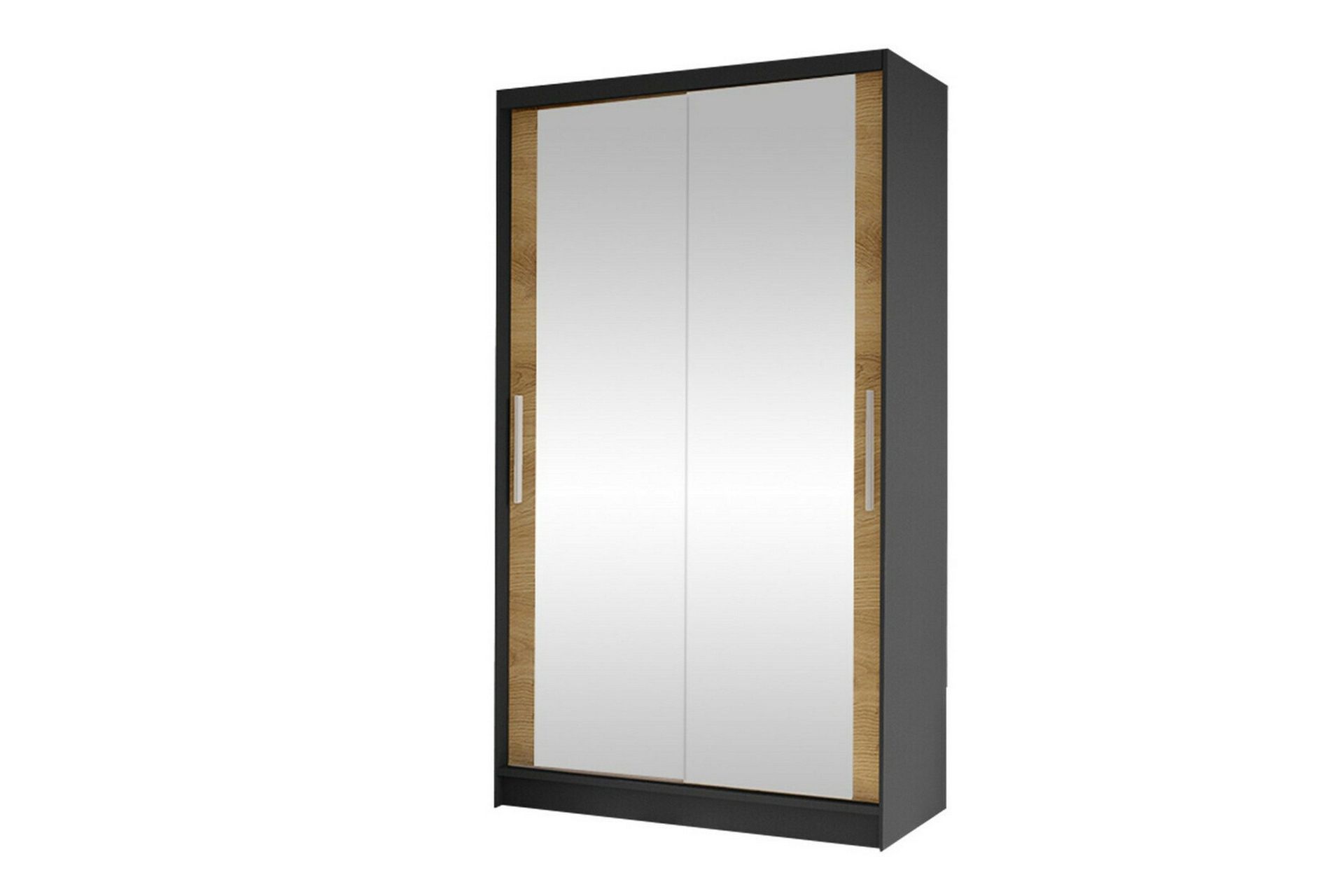 Glenmore Garderob m. Spegel Black -