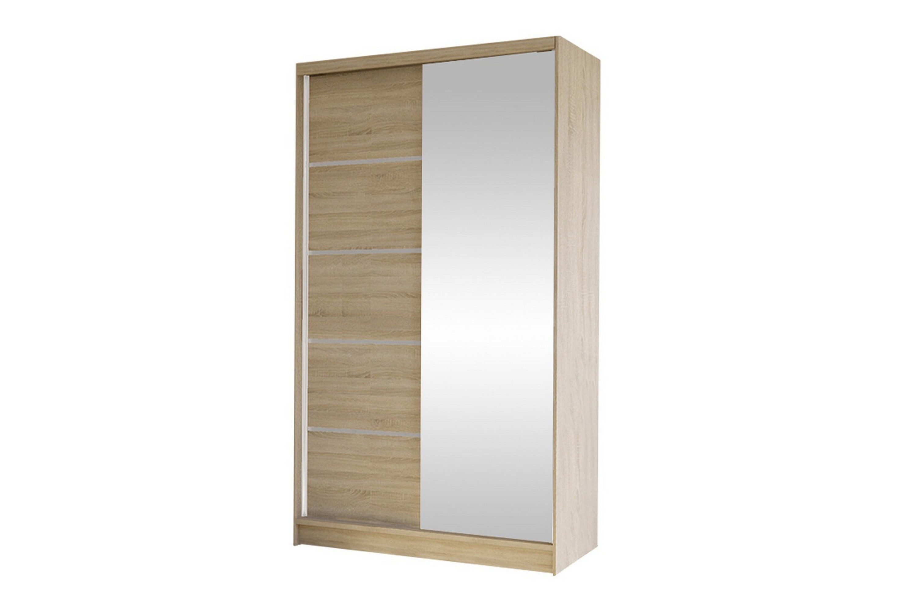 glenmore garderob m. spegel brown -