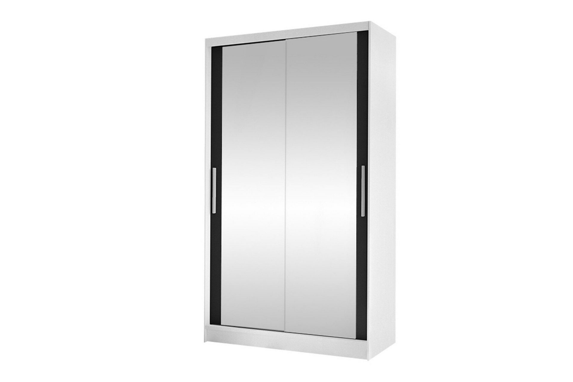 Glenmore Garderob m. Spegel NO_BRAND White -