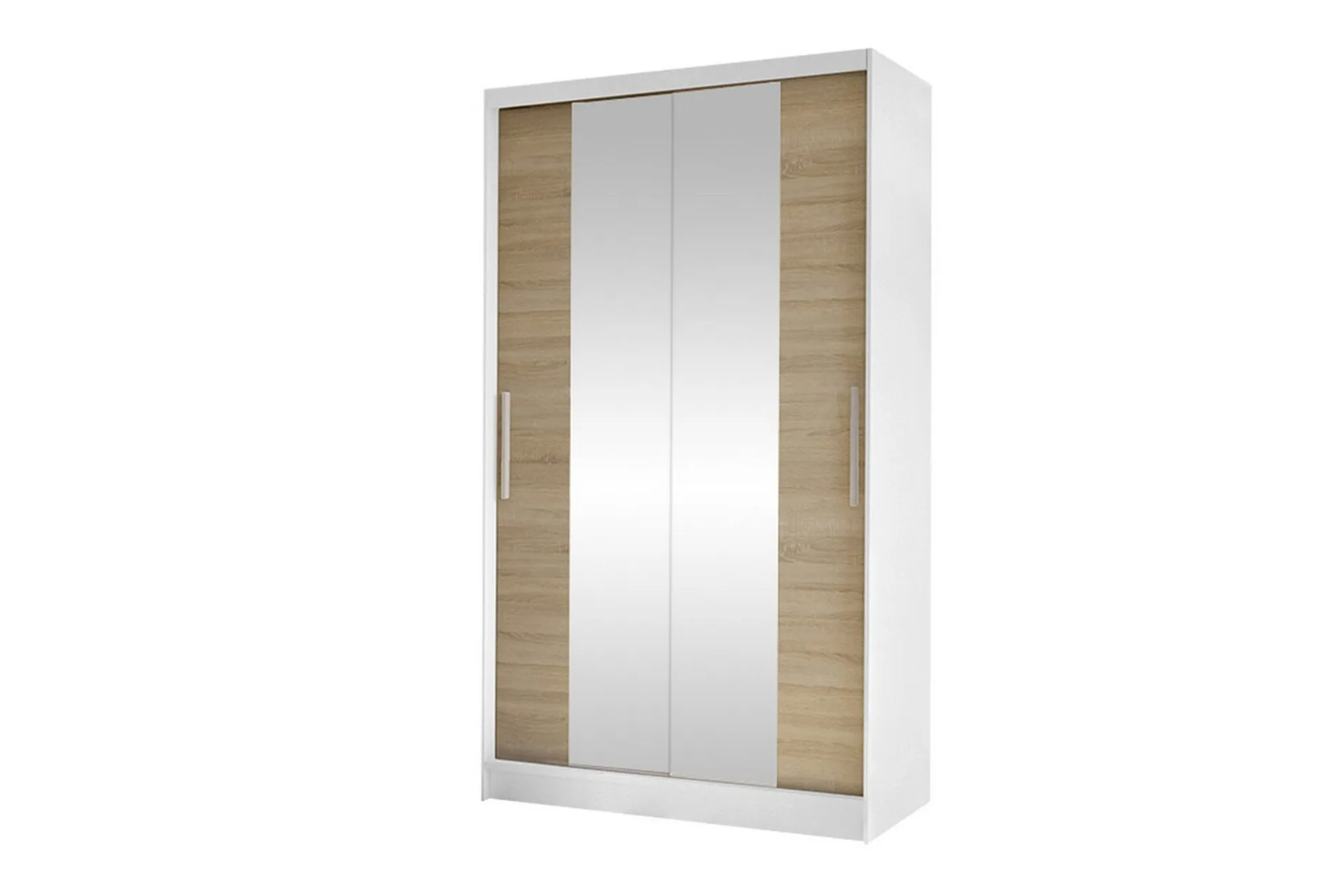 Glenmore Garderob m. Spegel NO_BRAND White -