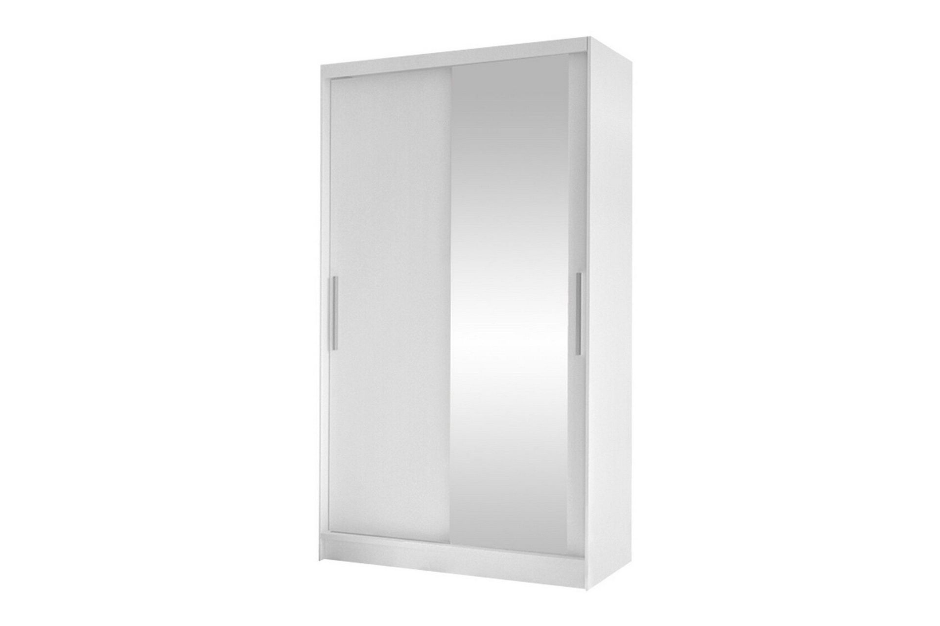 Glenmore Garderob m. Spegel White -