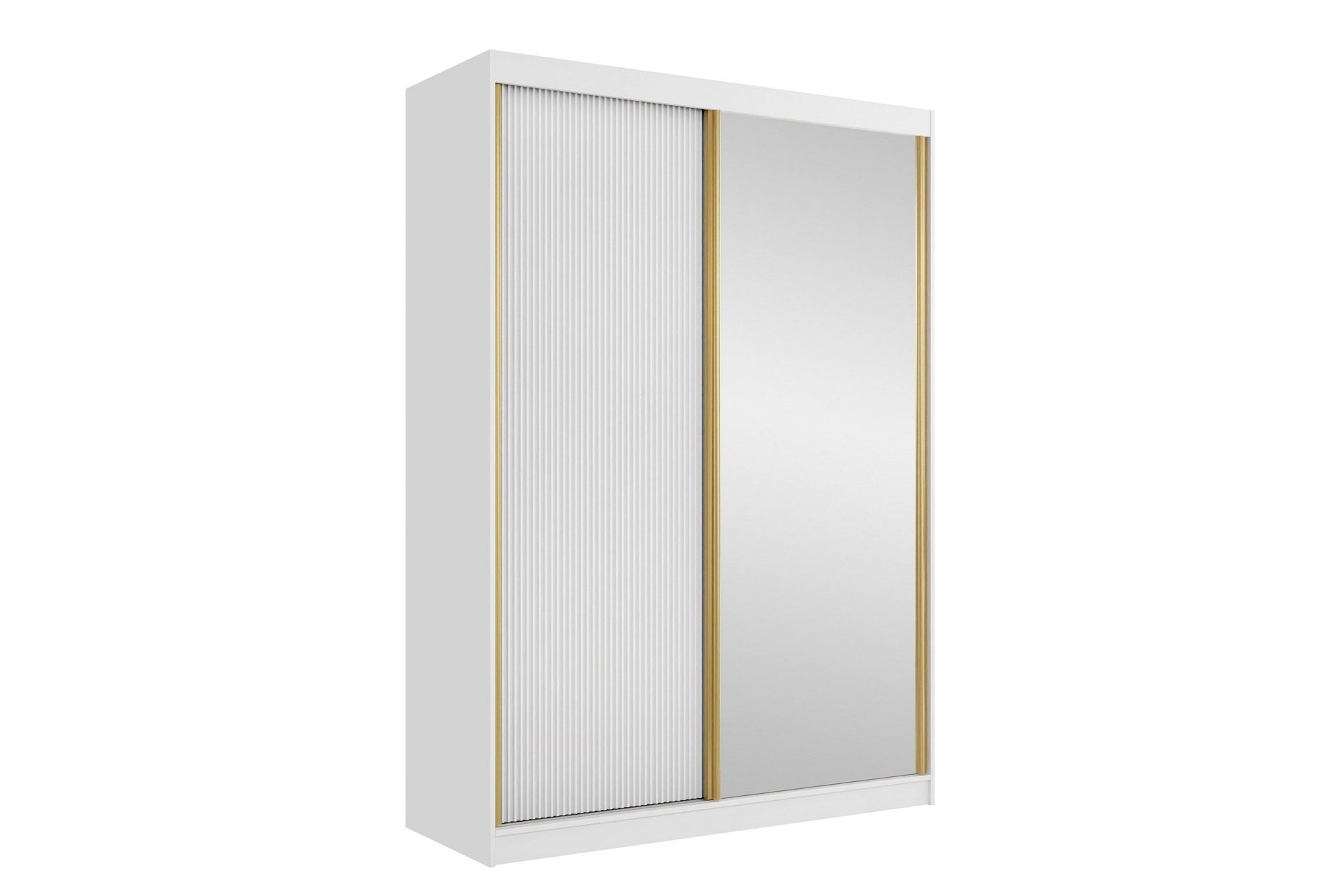 Gudelia Garderob 151x216 cm - Vit