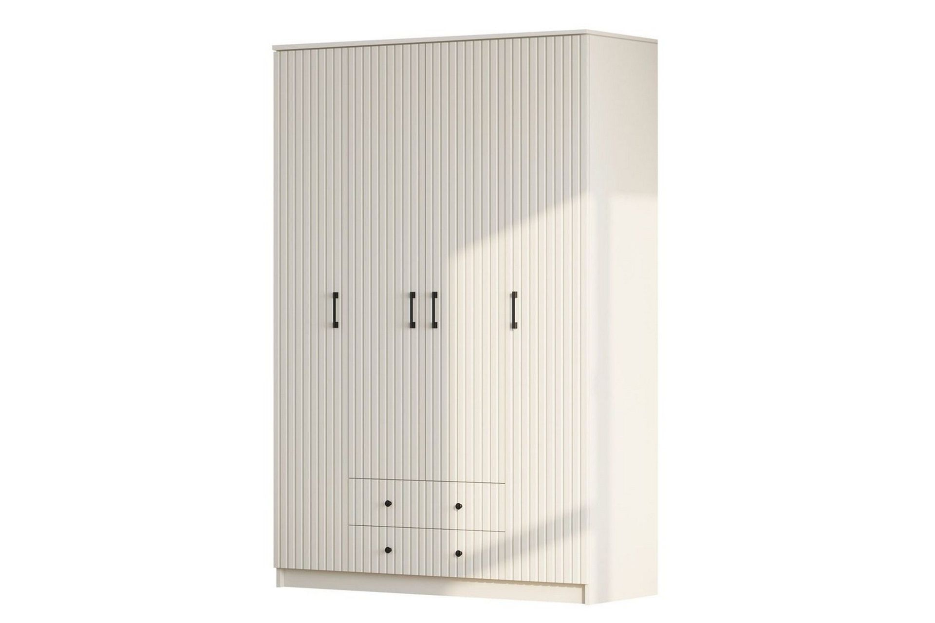 ivon garderob 140x210 cm - matt vit