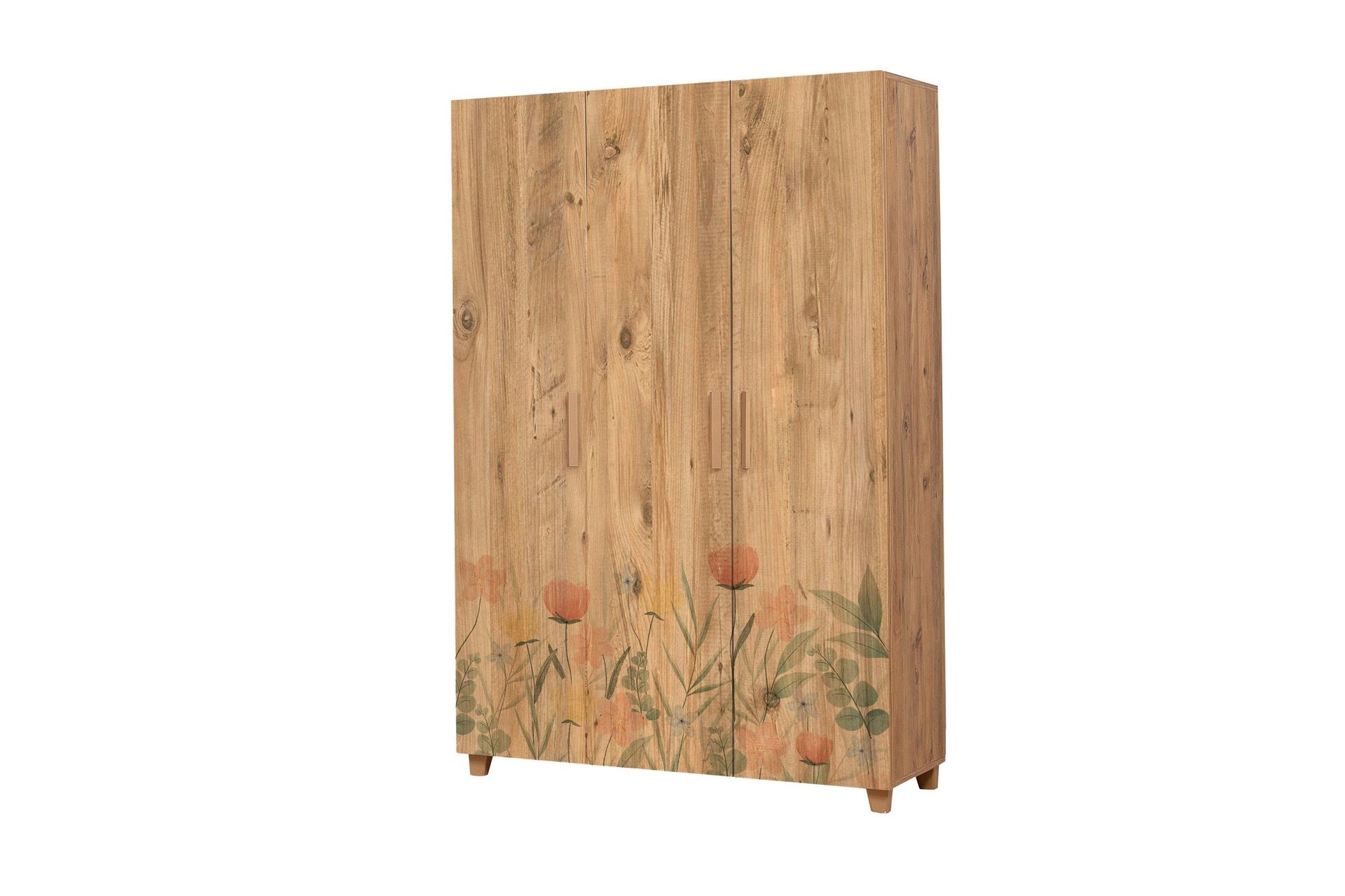 Leva Garderob 120x189 cm Brun - Hanah Home