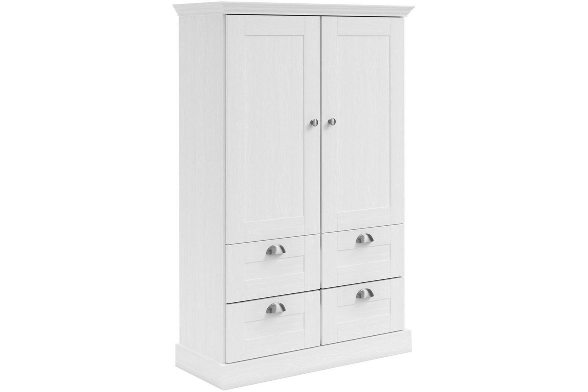 motala garderob 83x130 cm - vit