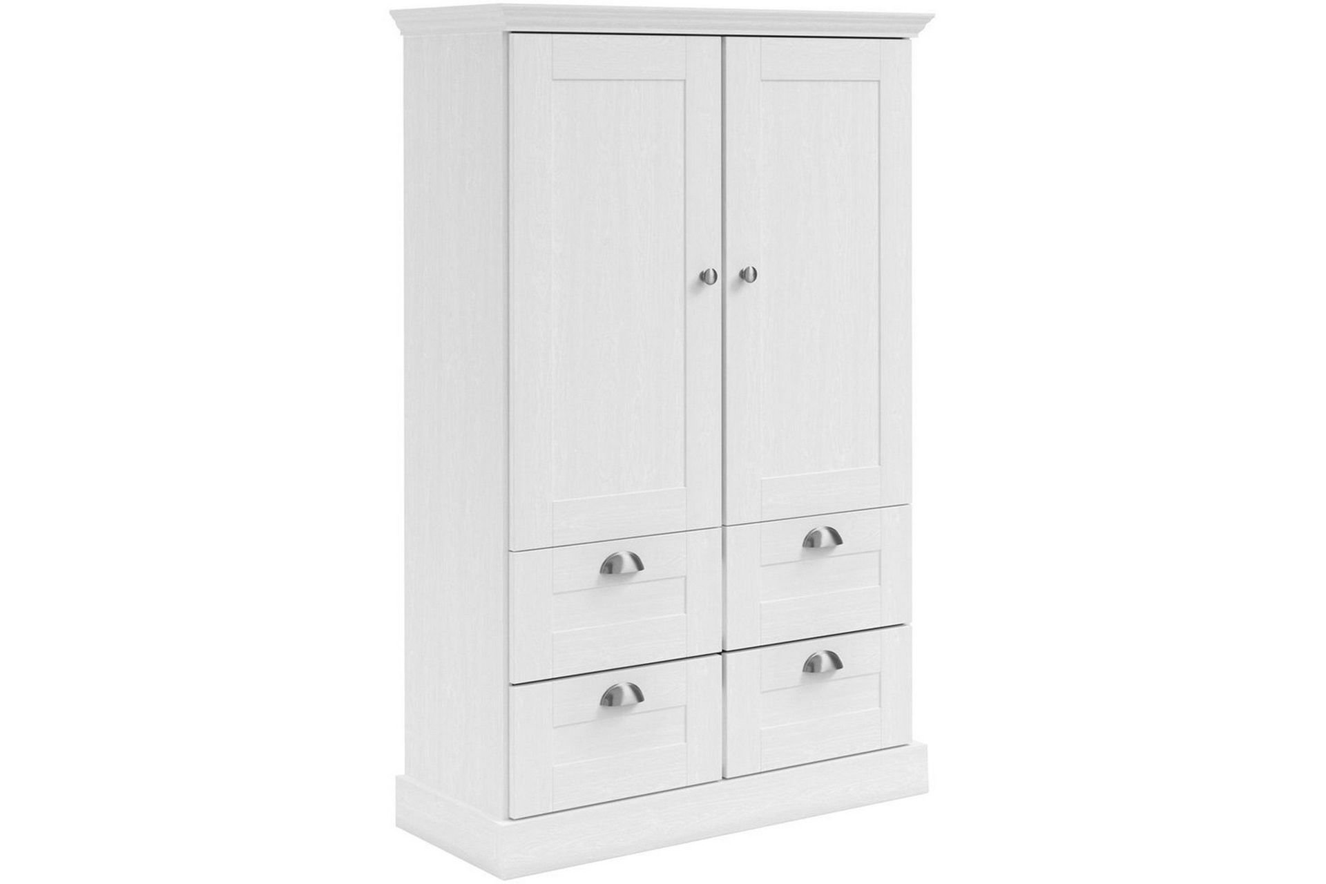 motala garderob 83x130 cm - vit