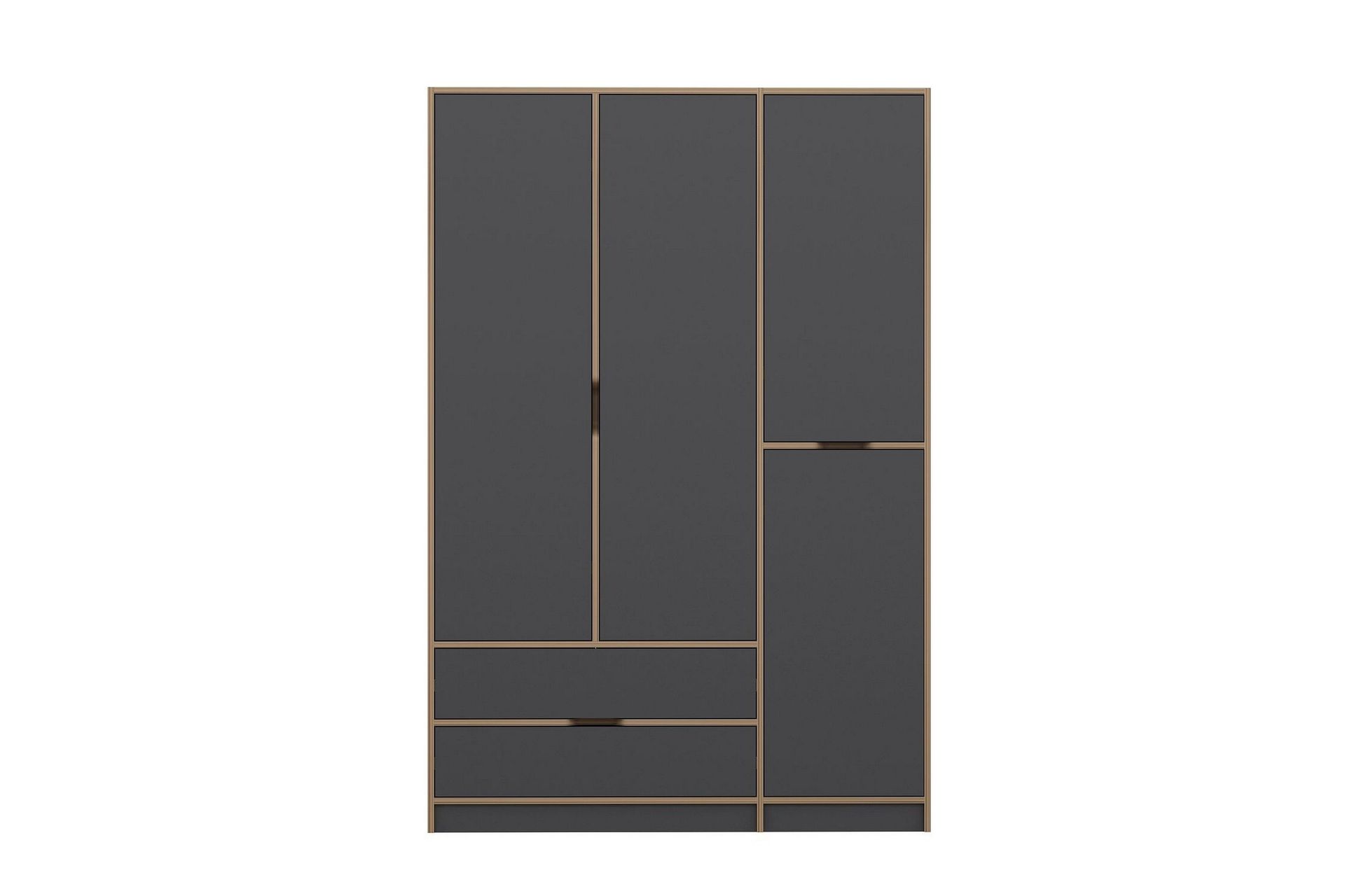 munna garderob 140x208 cm - antracit