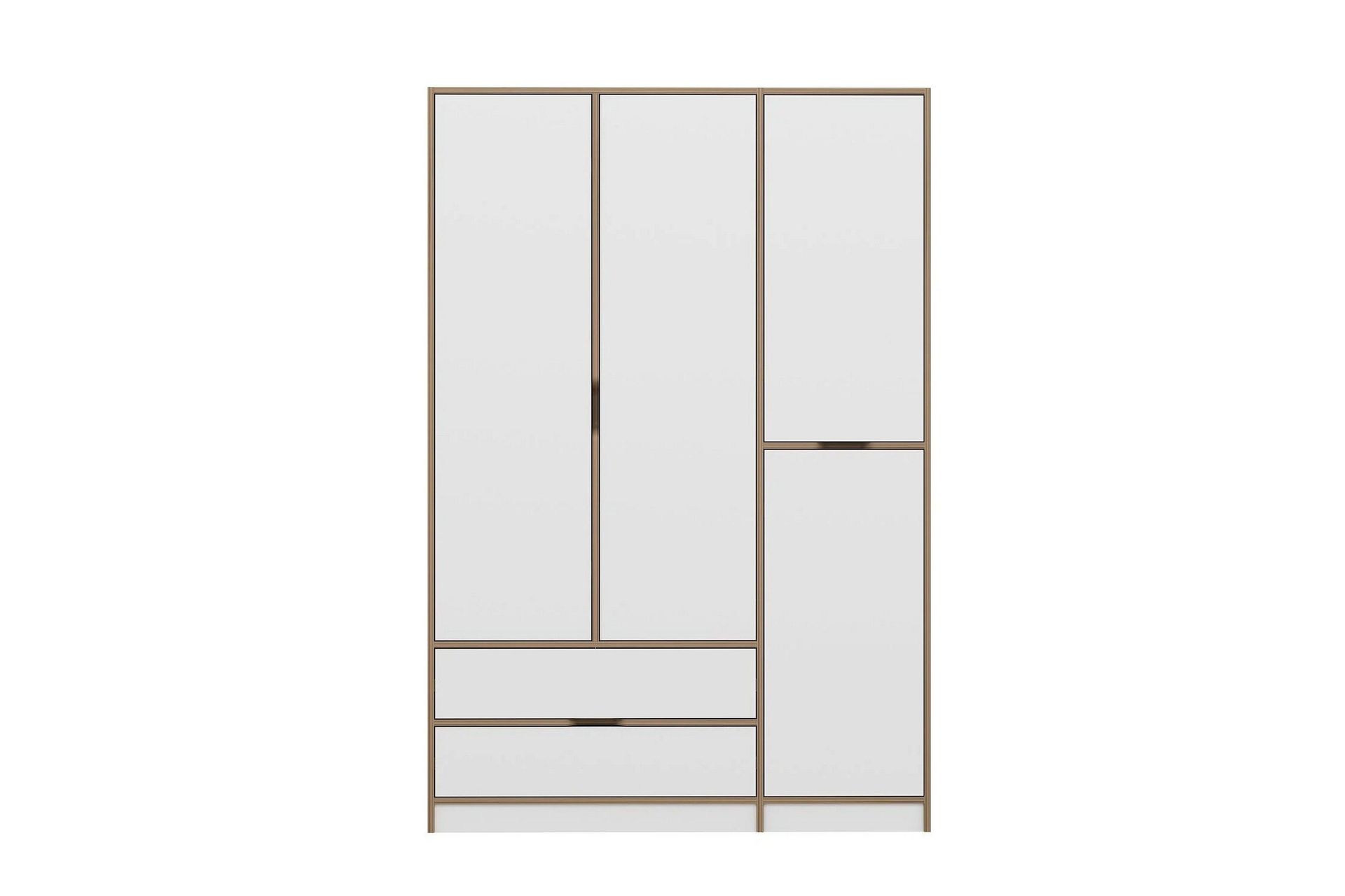 Munna Garderob 140x208 cm - Vit