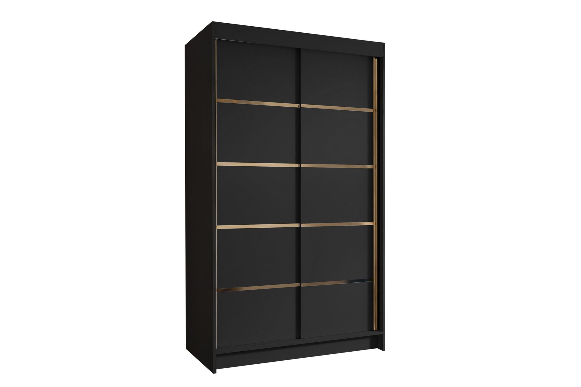 narbonne garderob 100x200 cm - svart