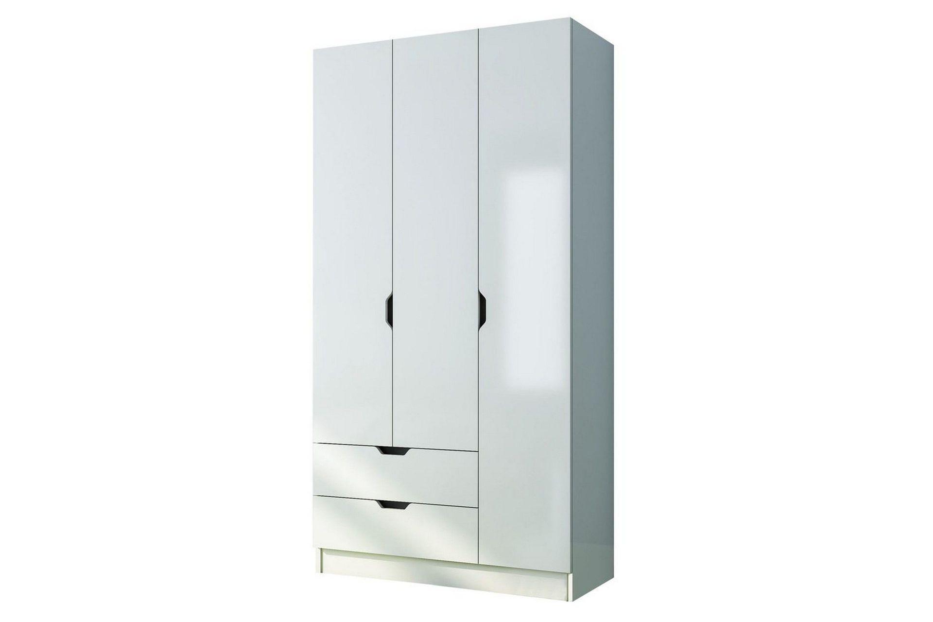 Omrin Garderob 90x180 cm - Matt Vit