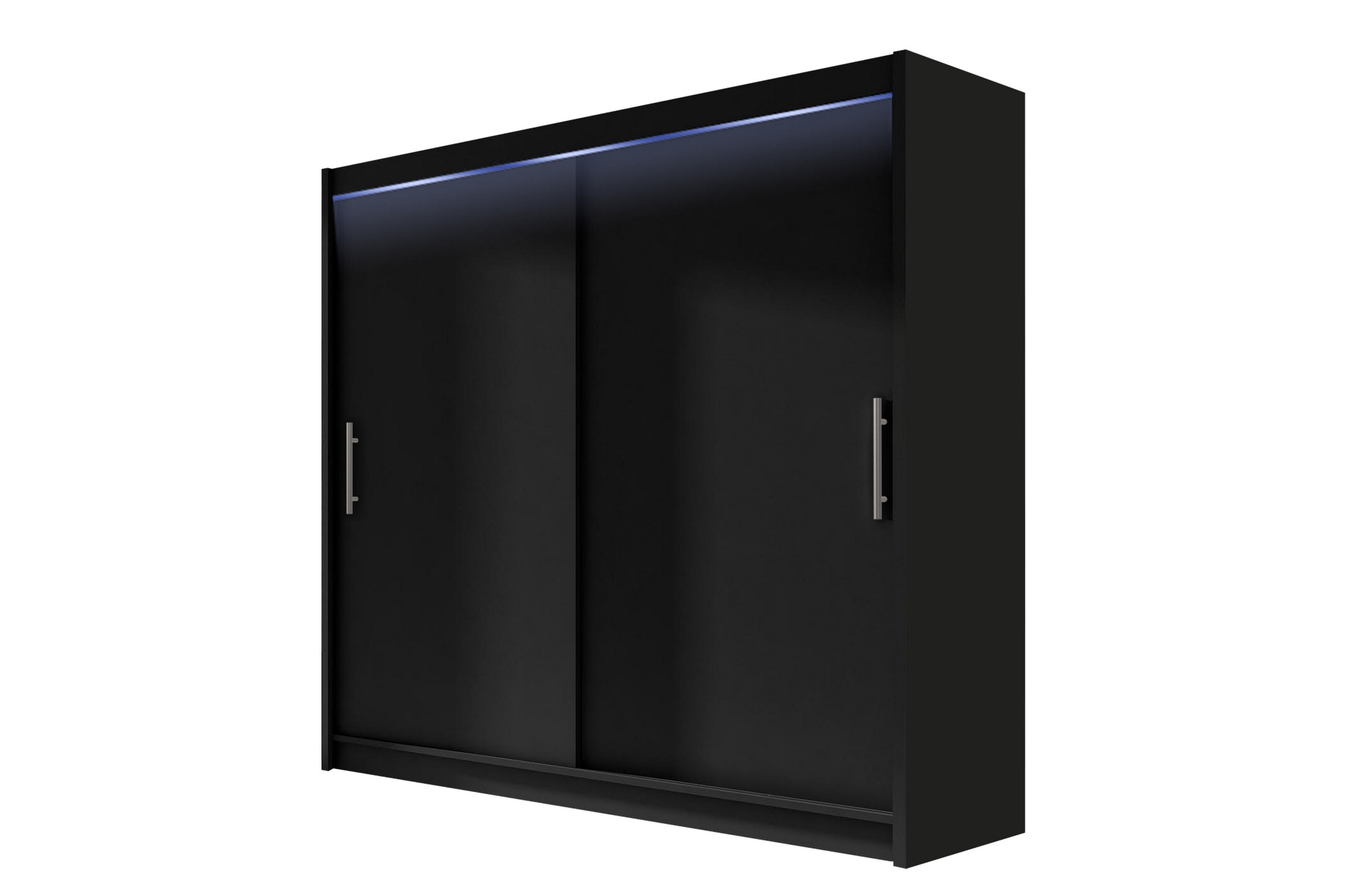 Prag Garderob 180x215 cm Svart