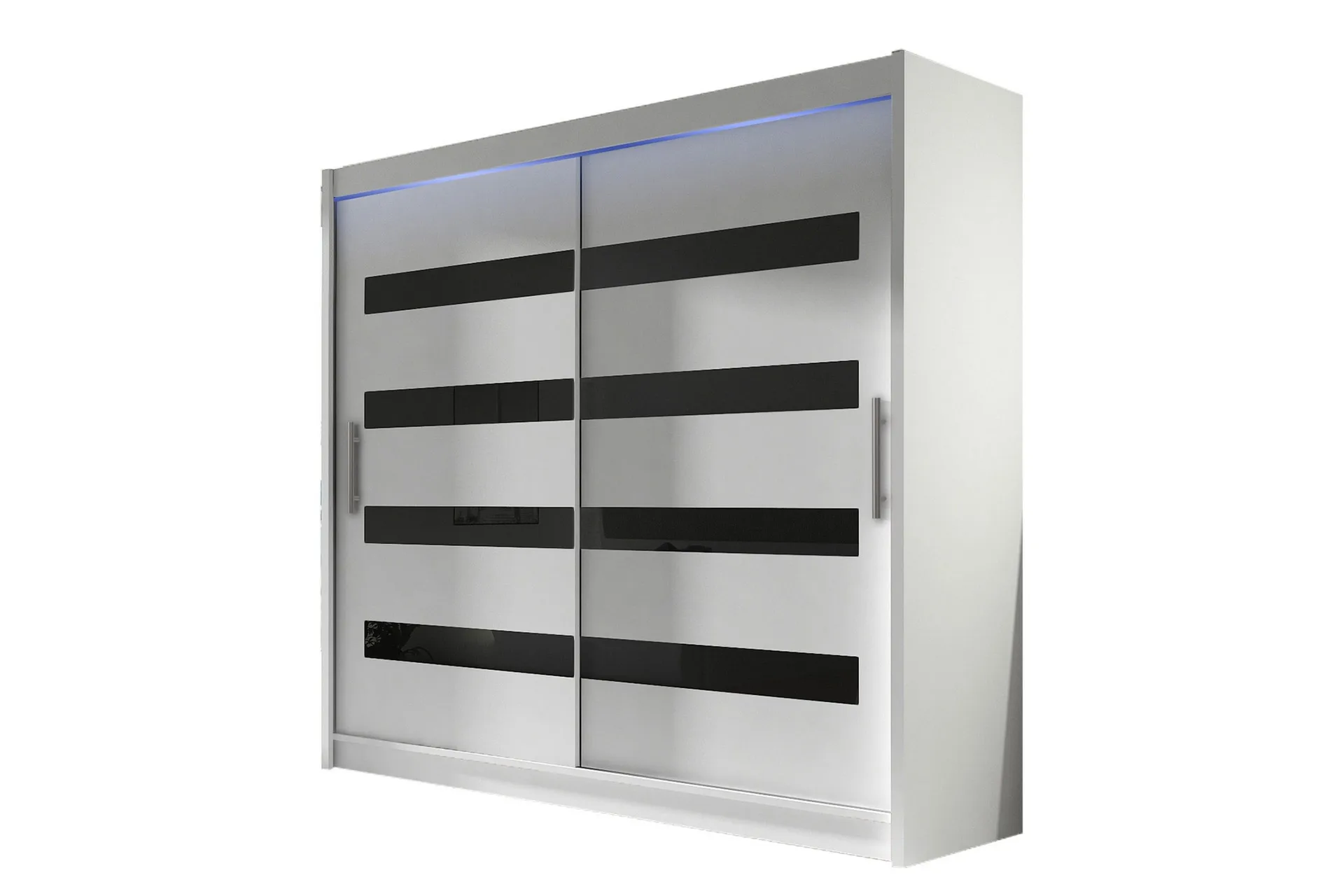 prag garderob 180x215 cm - vit