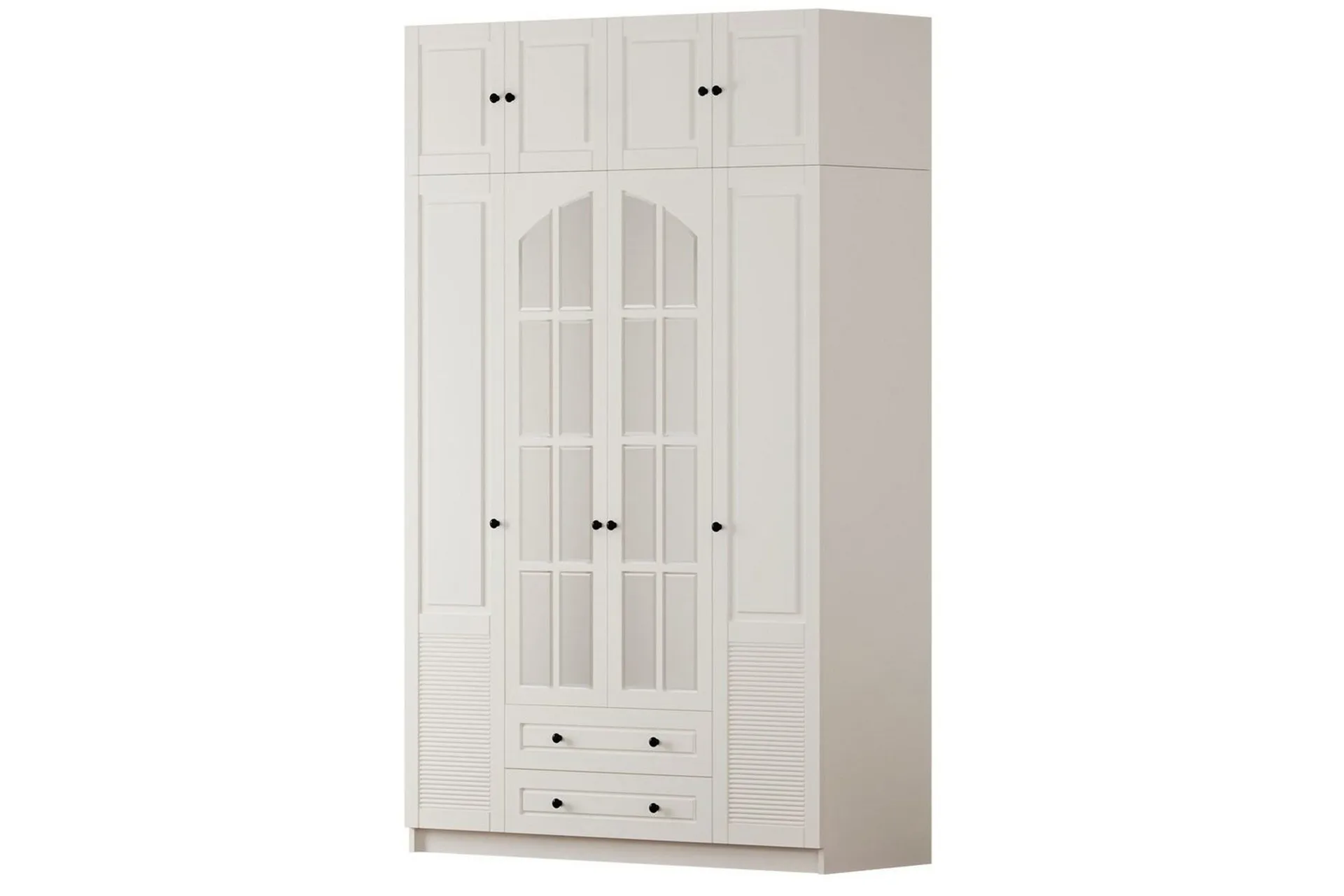 talren garderob 140x240 cm - matt vit