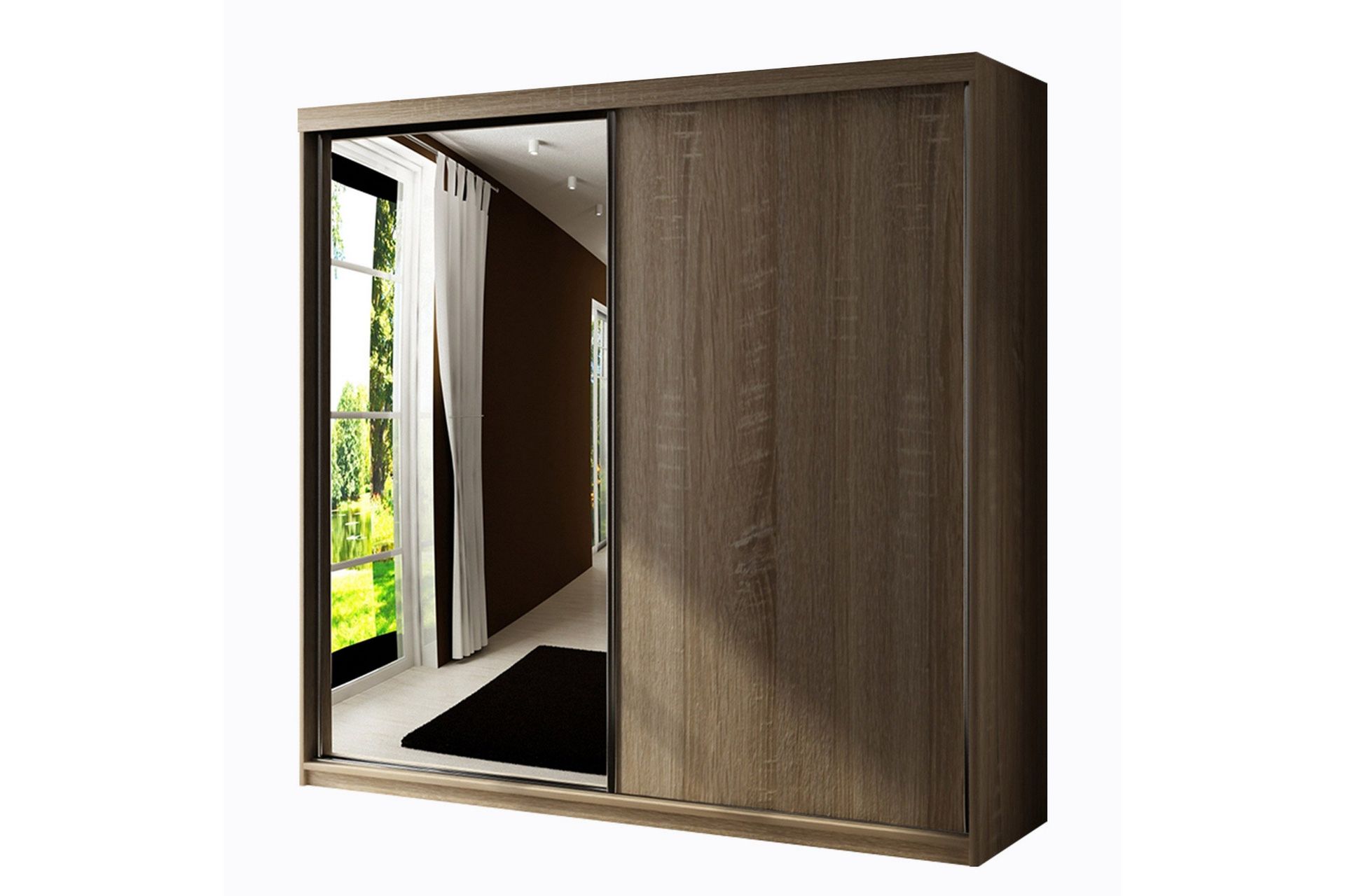 Top Garderob 200x62x200 cm - Beige