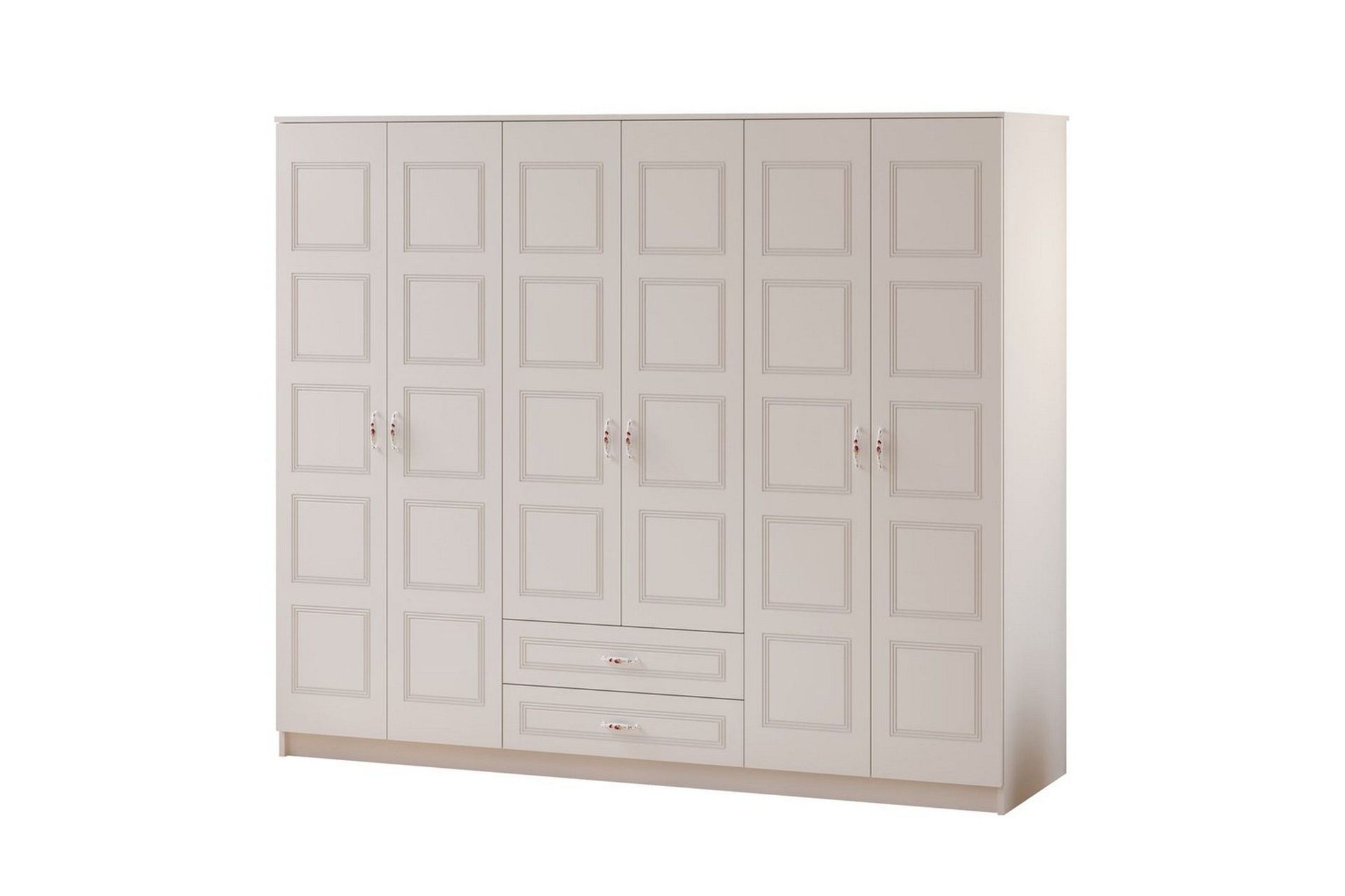 Travric Garderob 210x180 cm - Matt Vit