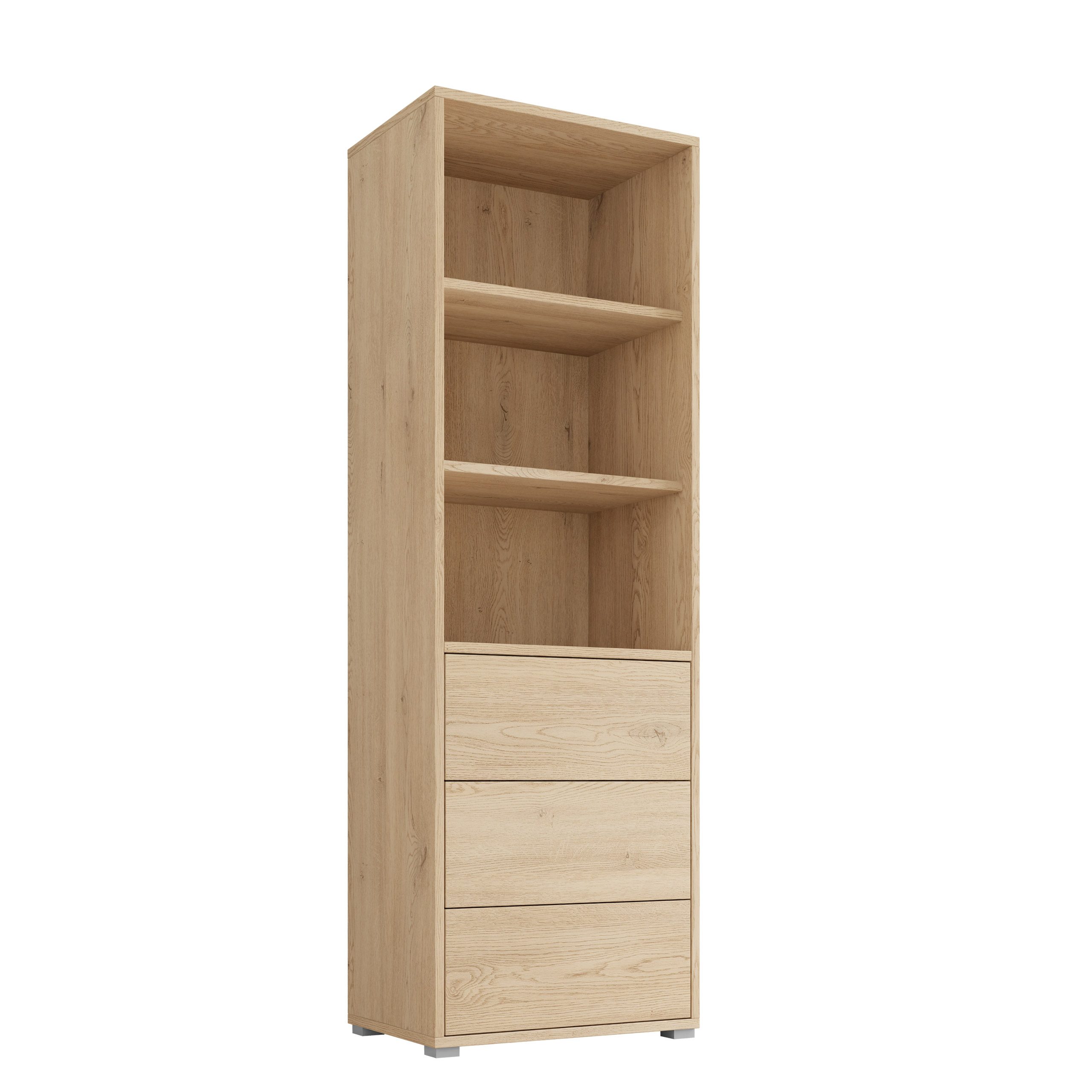 agawal bokhylla 60 cm - brun