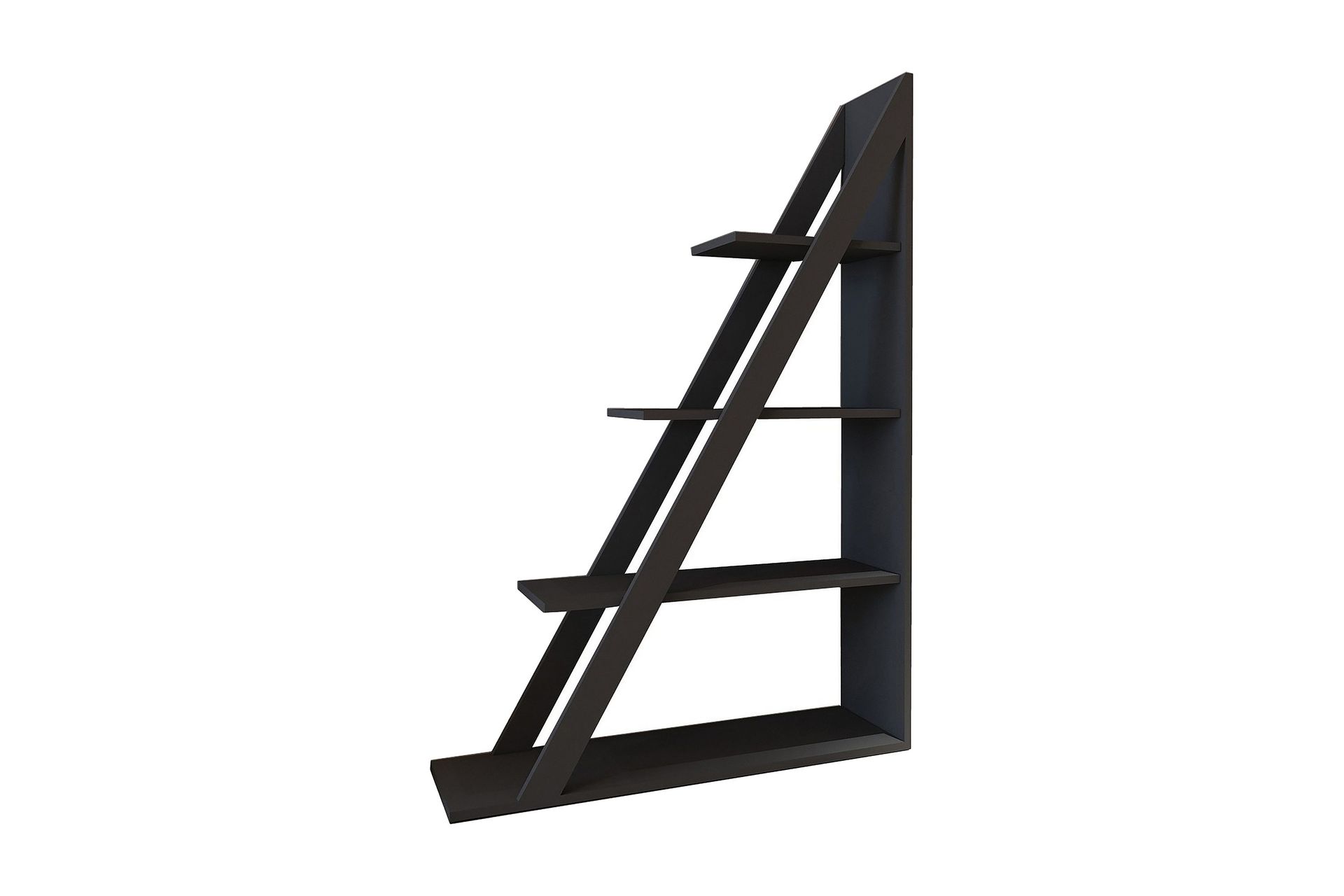 Ampelio Bokhylla 30x100 cm - Antracit