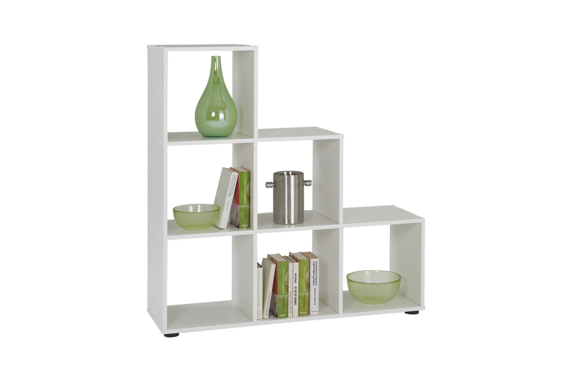 arnim hylla 105 cm trappsteg - vit