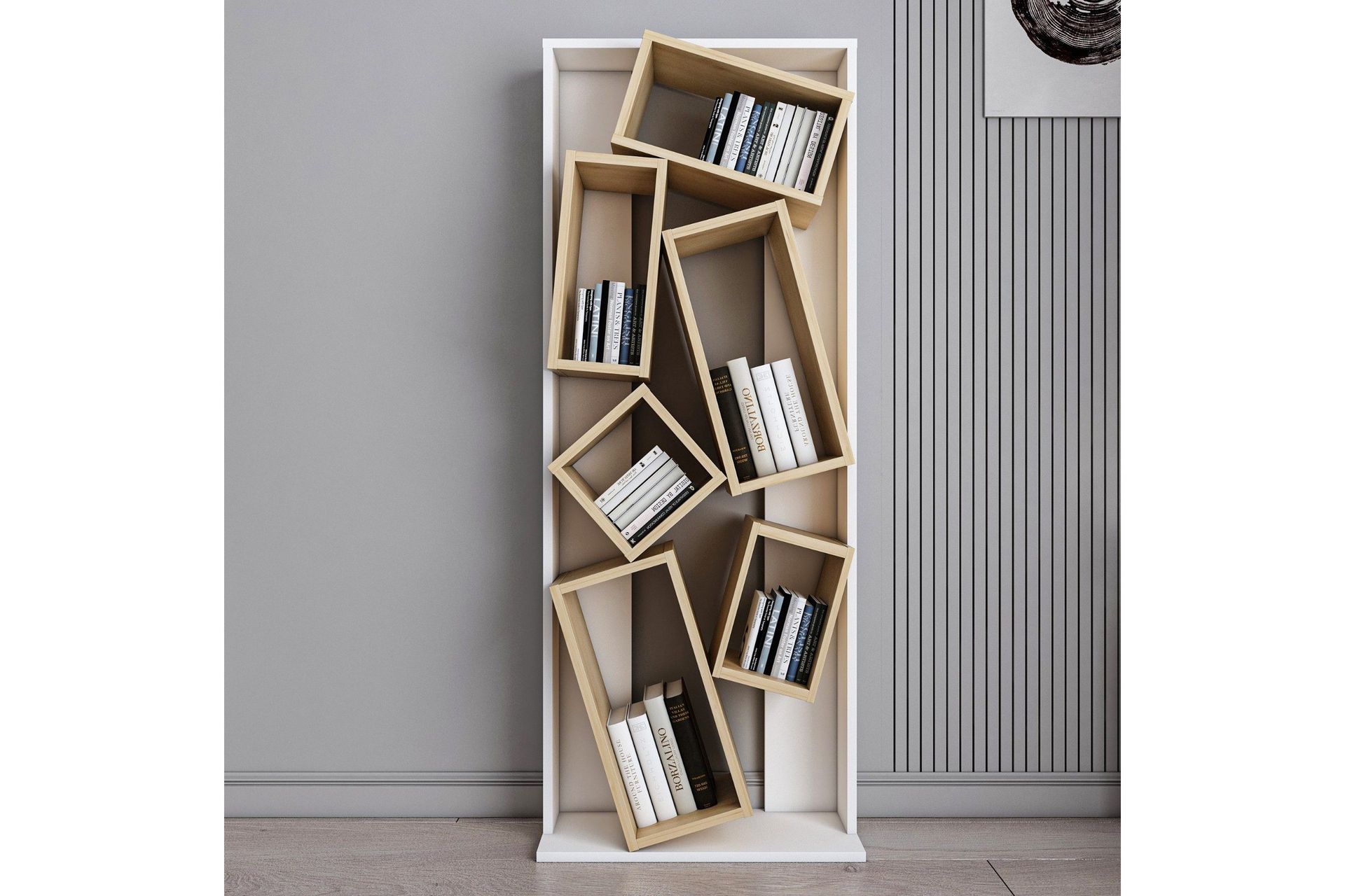 Bloemendal Bokhylla 63 cm - Vit