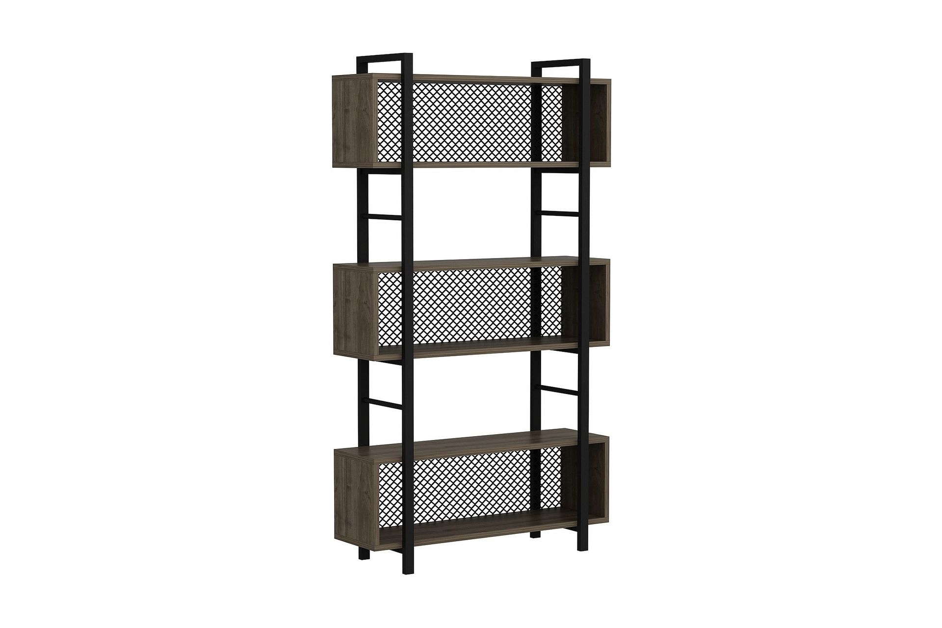 bokhylla 25x90 cm - valnöt