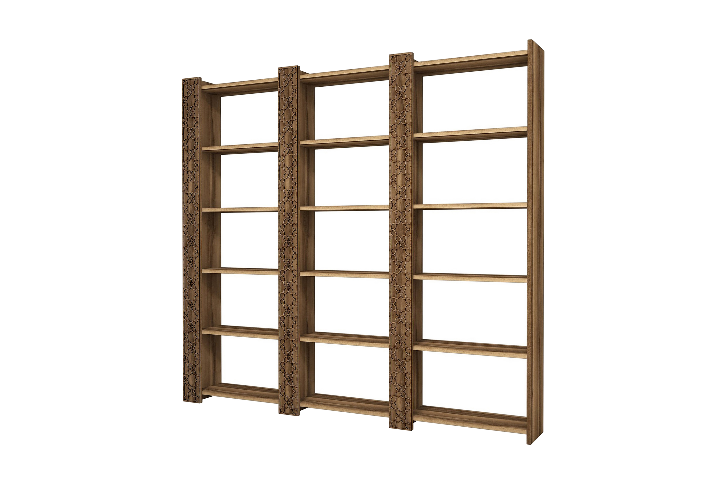 Bokhylla Amtorp 184 cm Brun