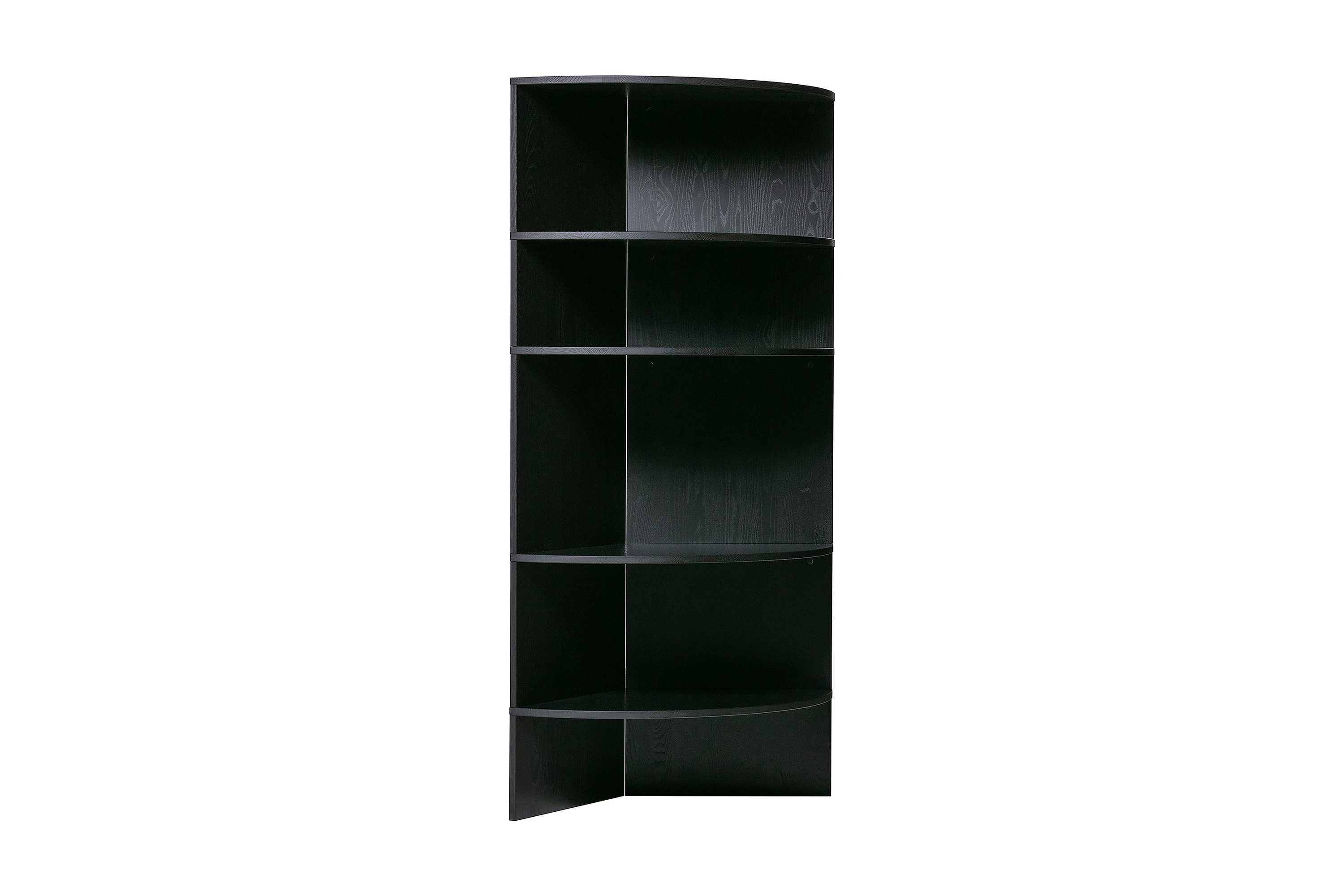 Bokhylla Artin 100x76 cm Rund Svart