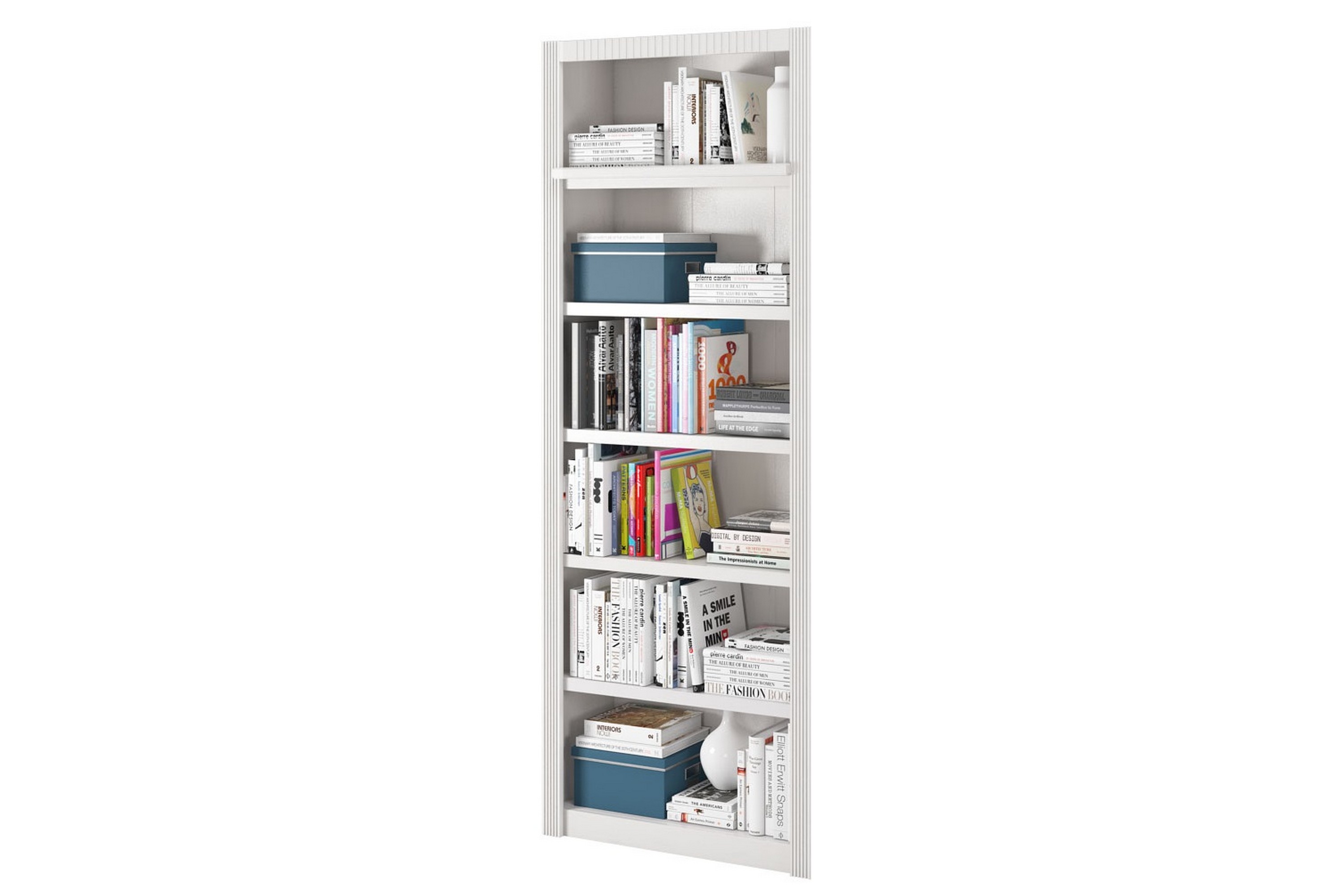 Bokhylla Bailey 29x245 cm Vit