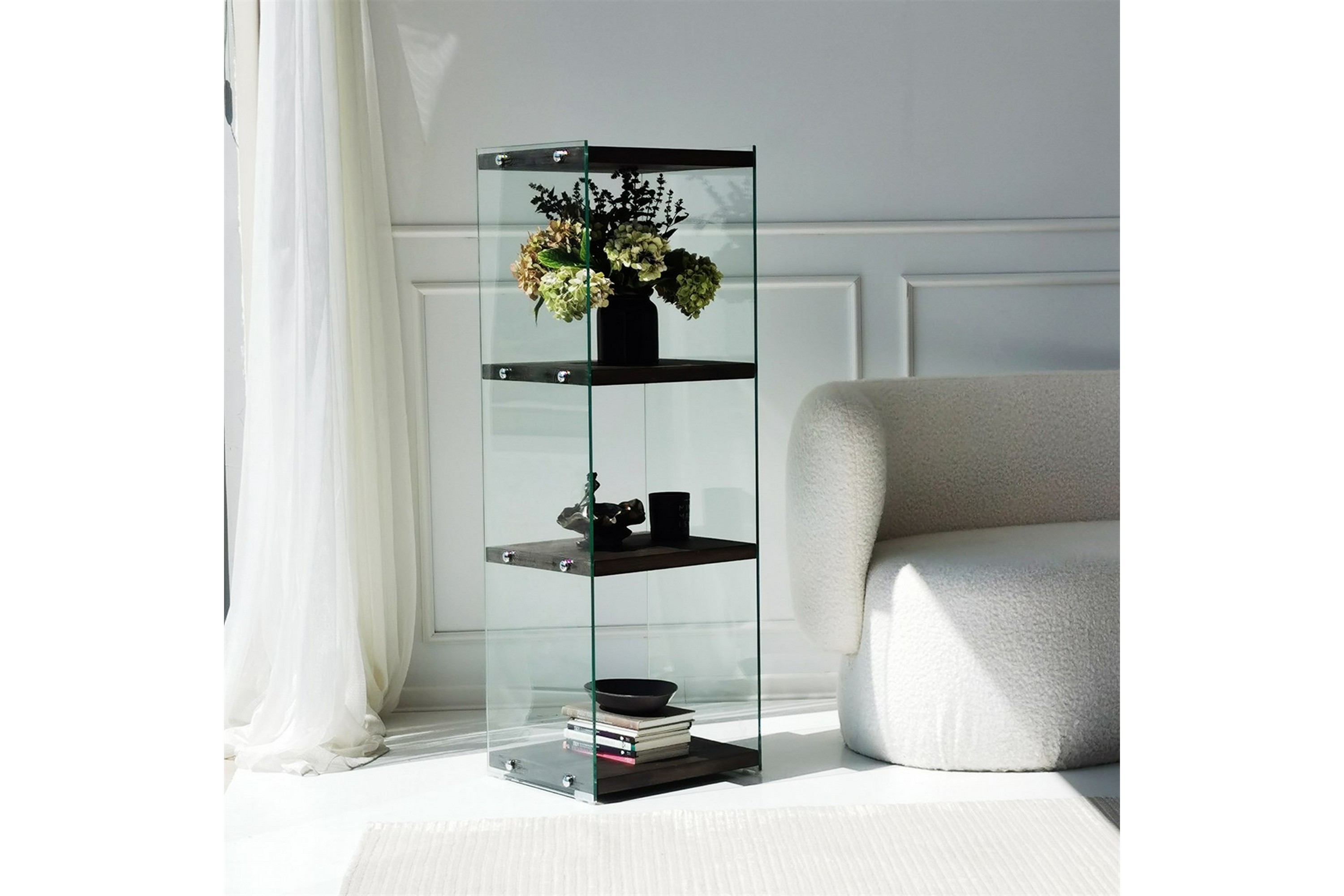 bokhylla banize 40 cm - antracit