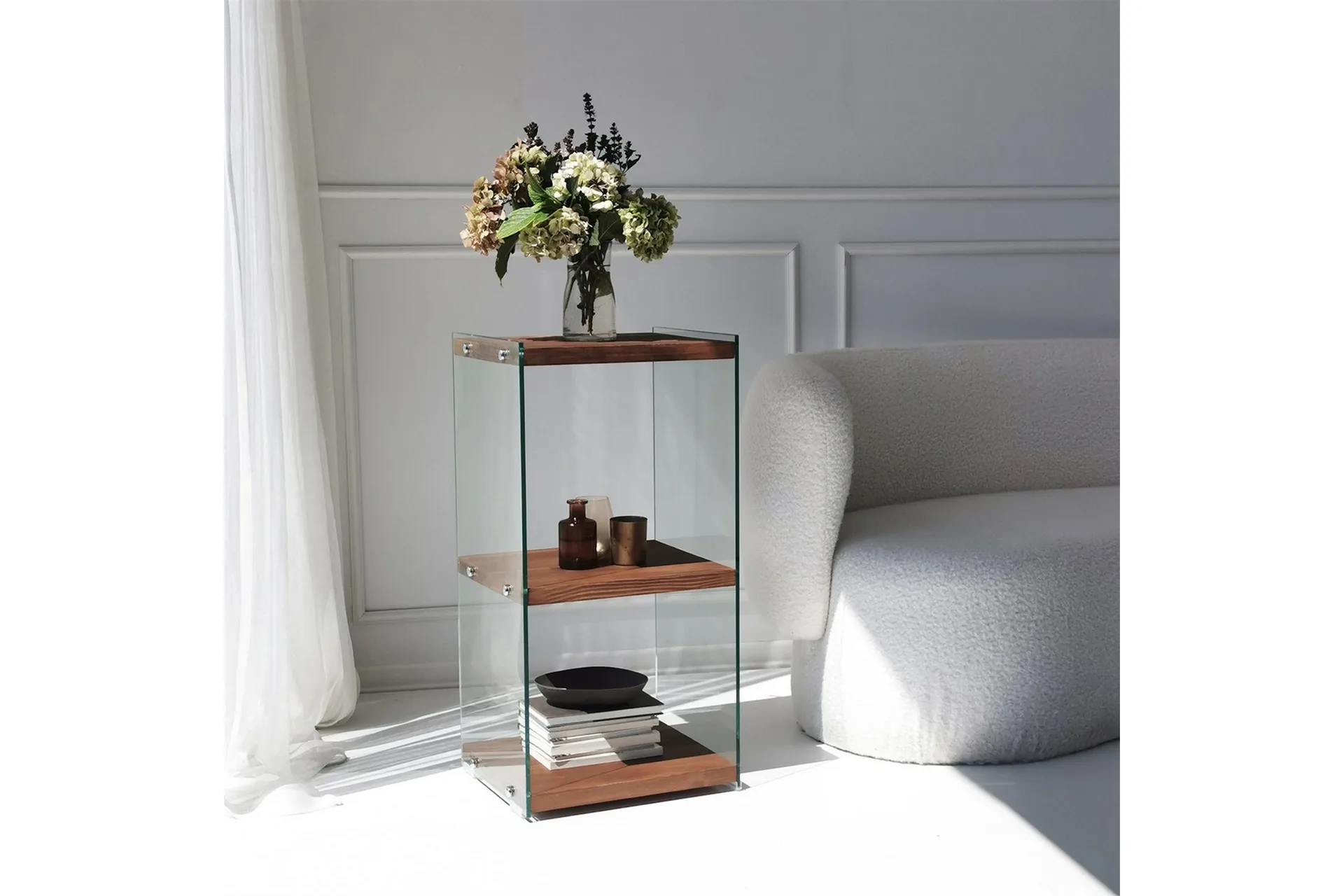 bokhylla banize 40 cm - natural